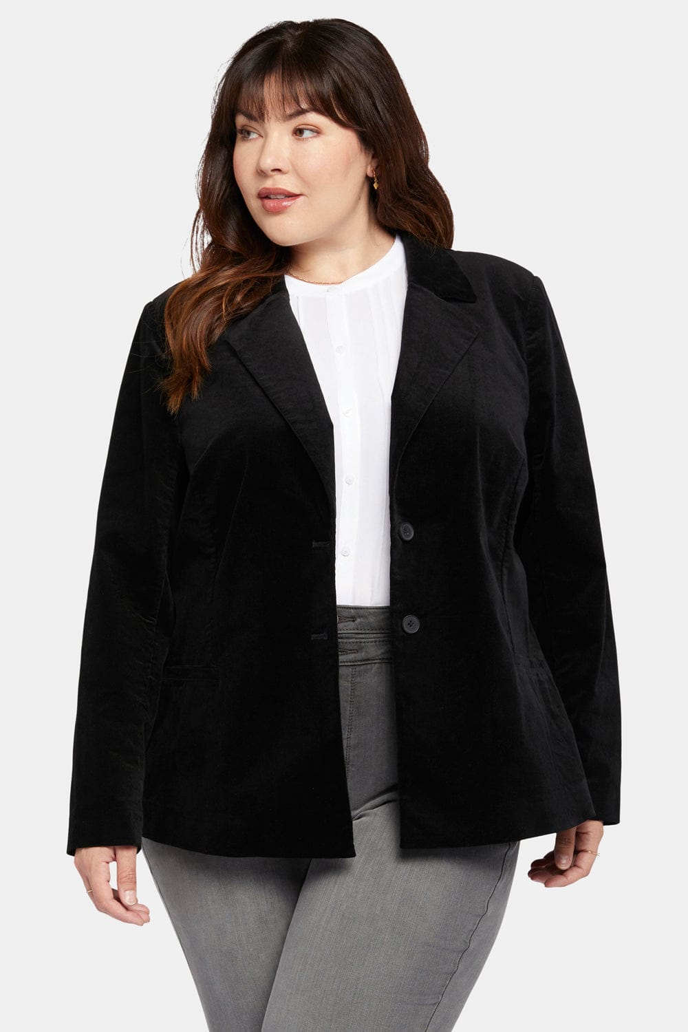 Classic Blazer Jacket in Plus Size thumbnail 5
