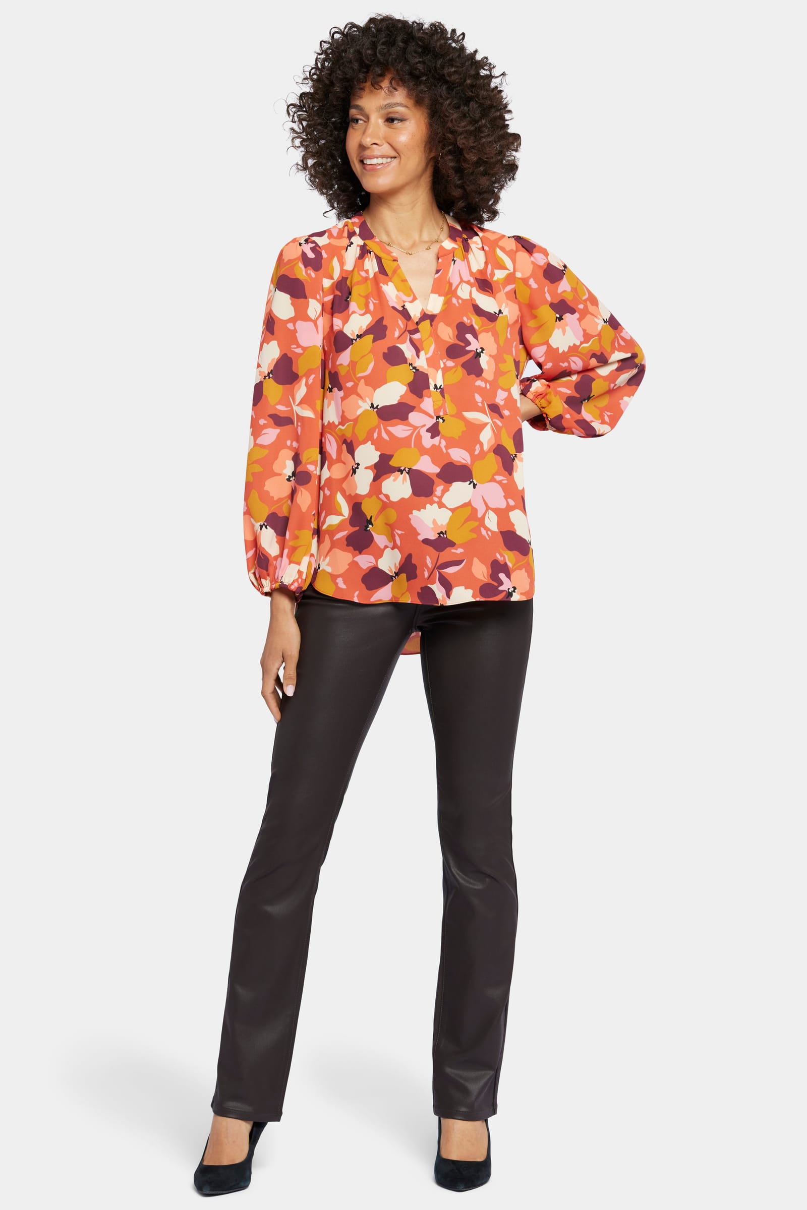 Puff Sleeve Popover Top thumbnail 5