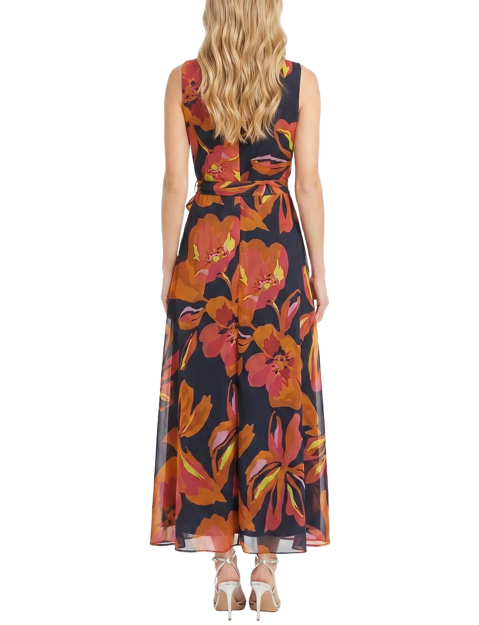 Sleeveless Chiffon Maxi Dress thumbnail 4