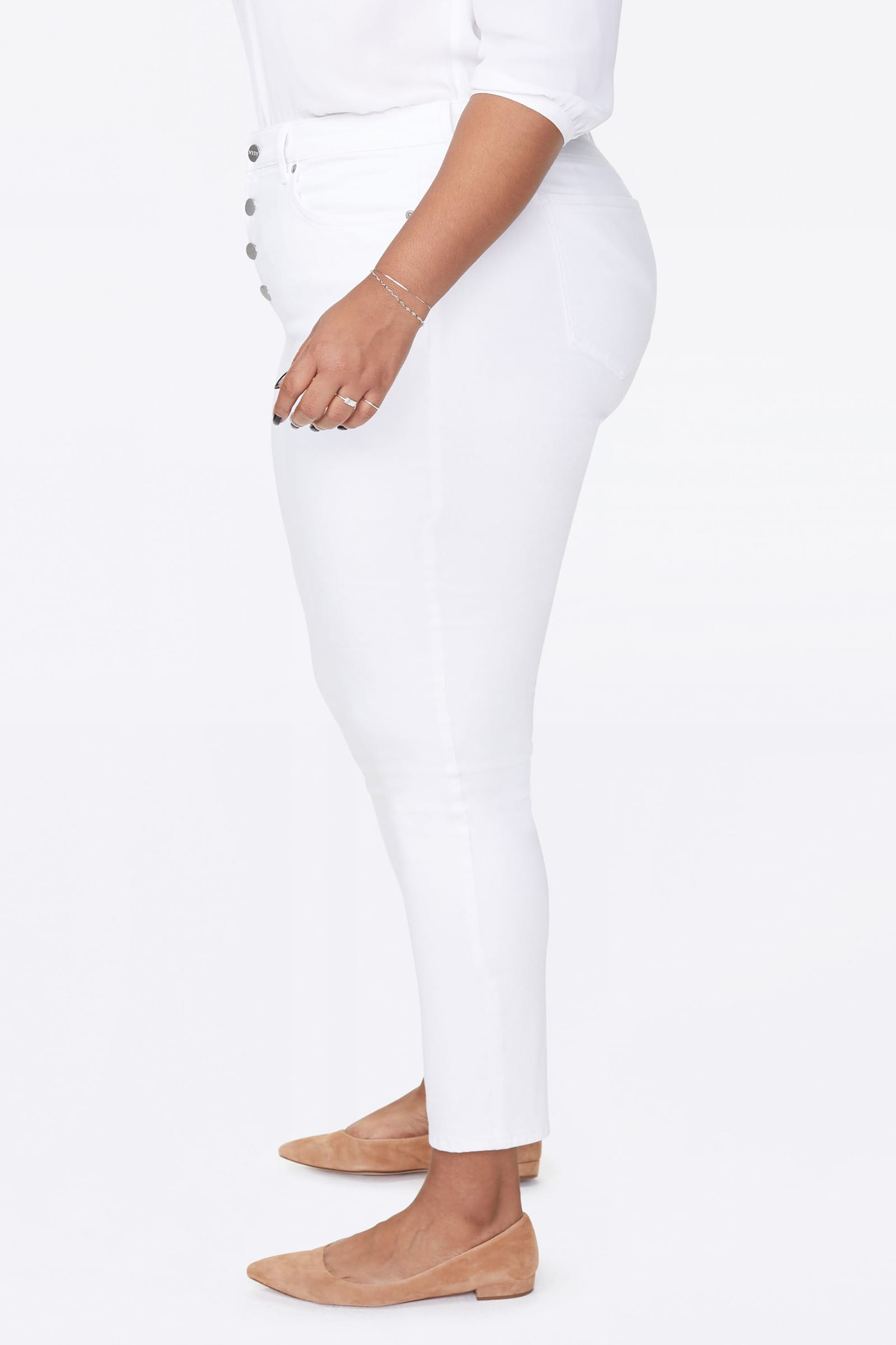Ami Skinny Ankle Jeans in Plus Size thumbnail 7