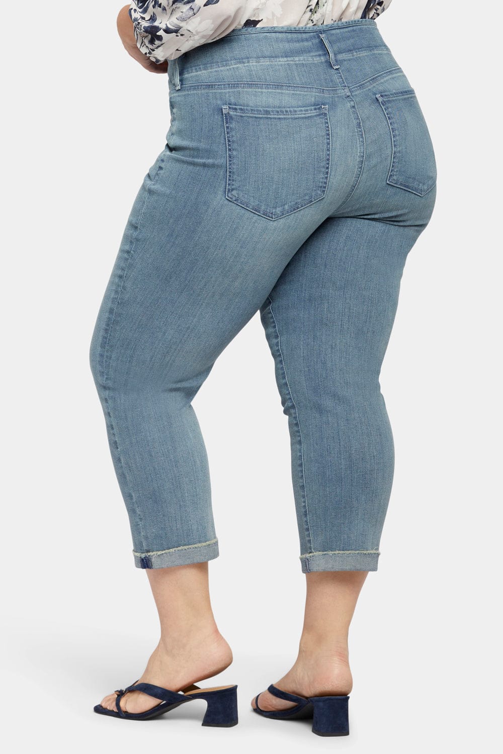 Chloe Capri Jeans in Plus Size thumbnail 2