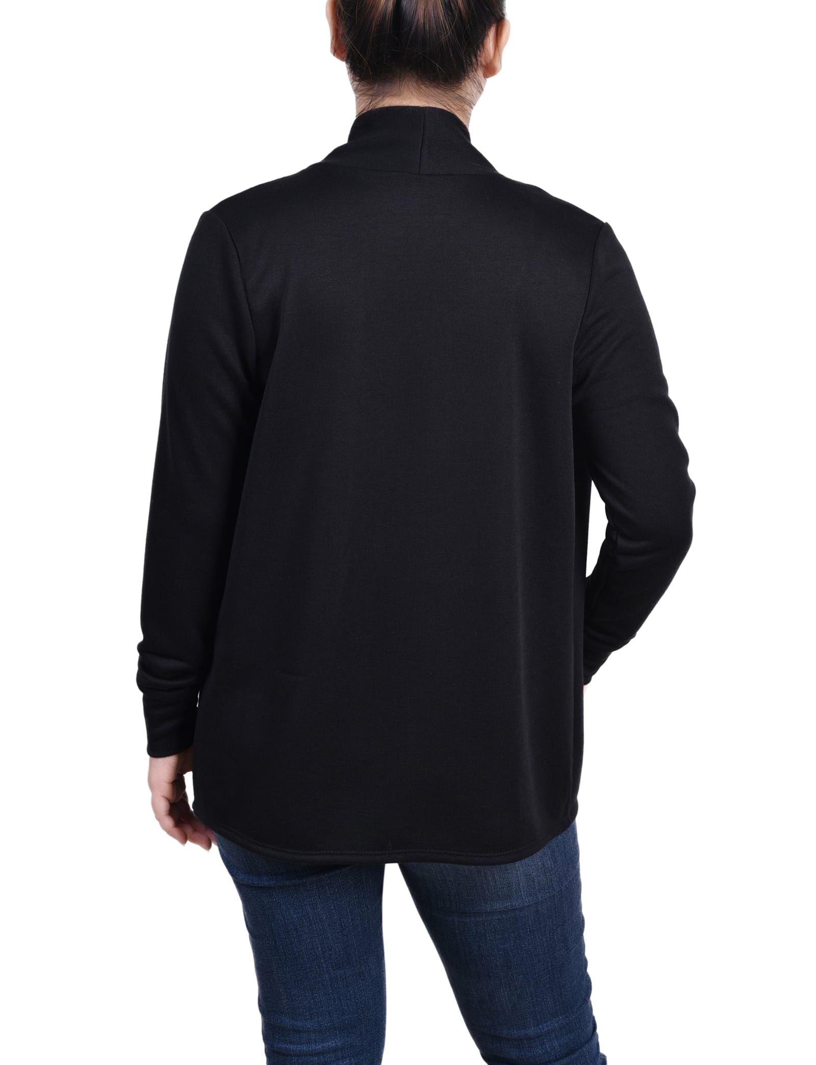 Long Sleeve Pearl Detail Cardigan thumbnail 4