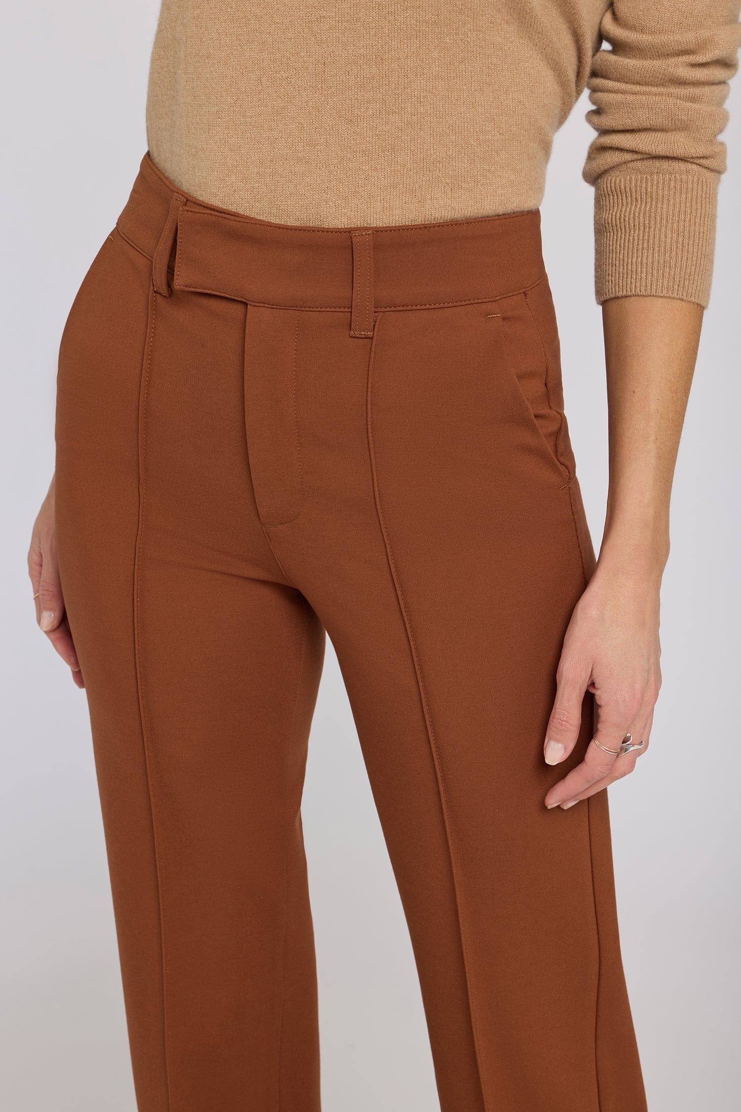 High Rise Bootcut Trouser Pants thumbnail 4