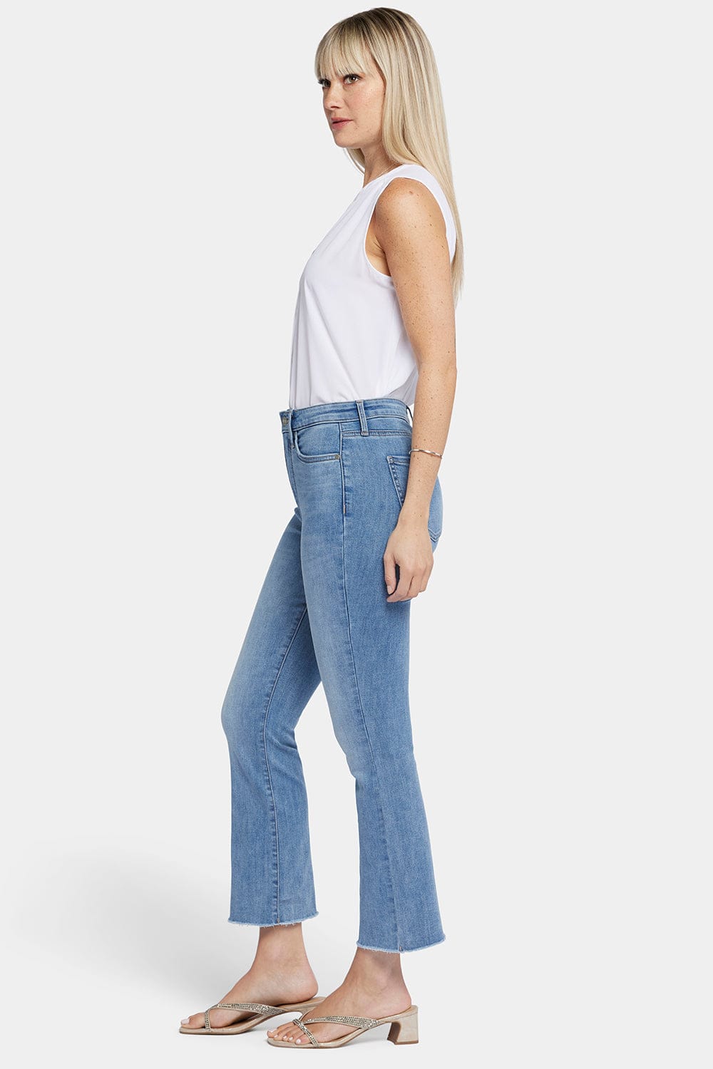 Slim Bootcut Ankle Jeans thumbnail 5