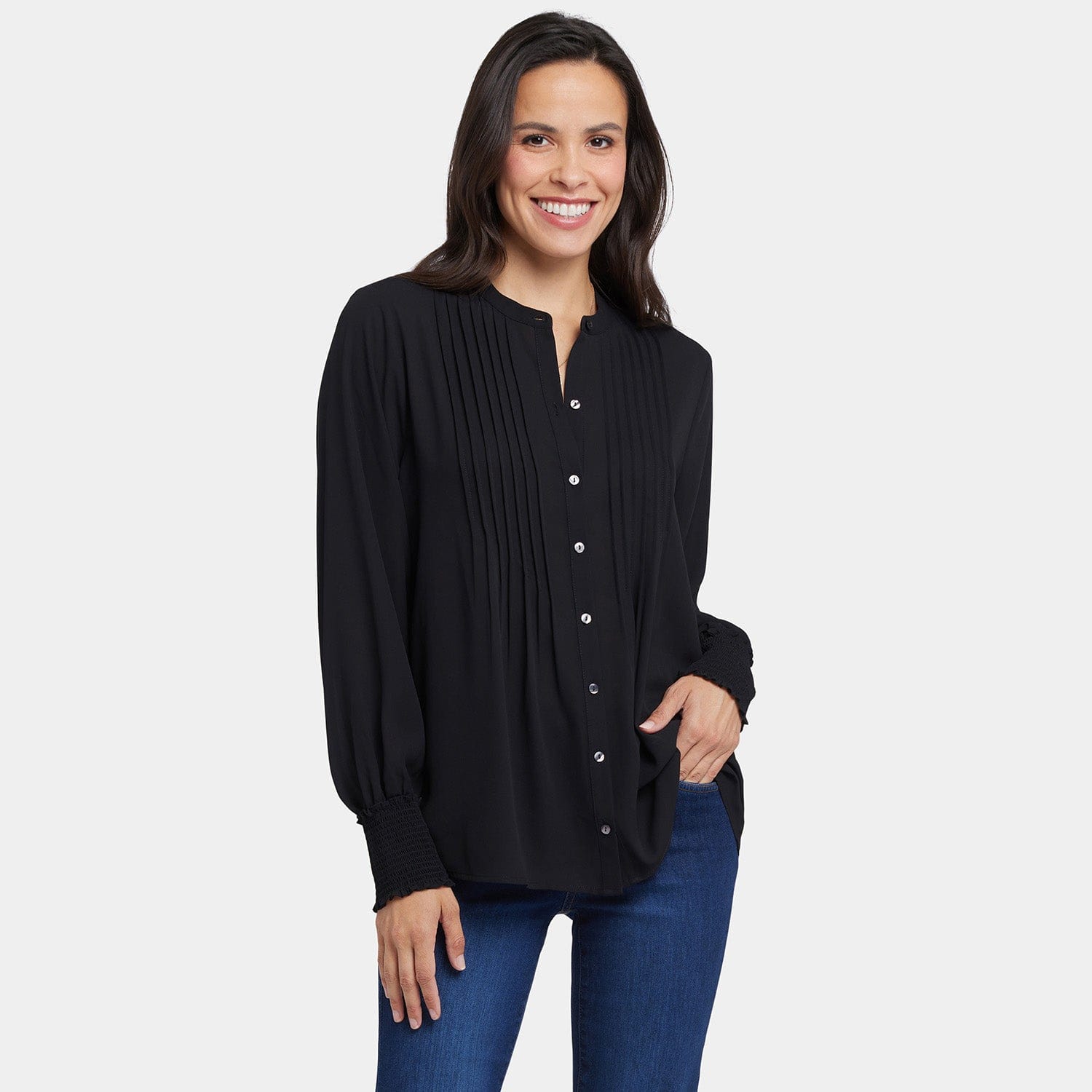 Pleated Peasant Blouse thumbnail 7