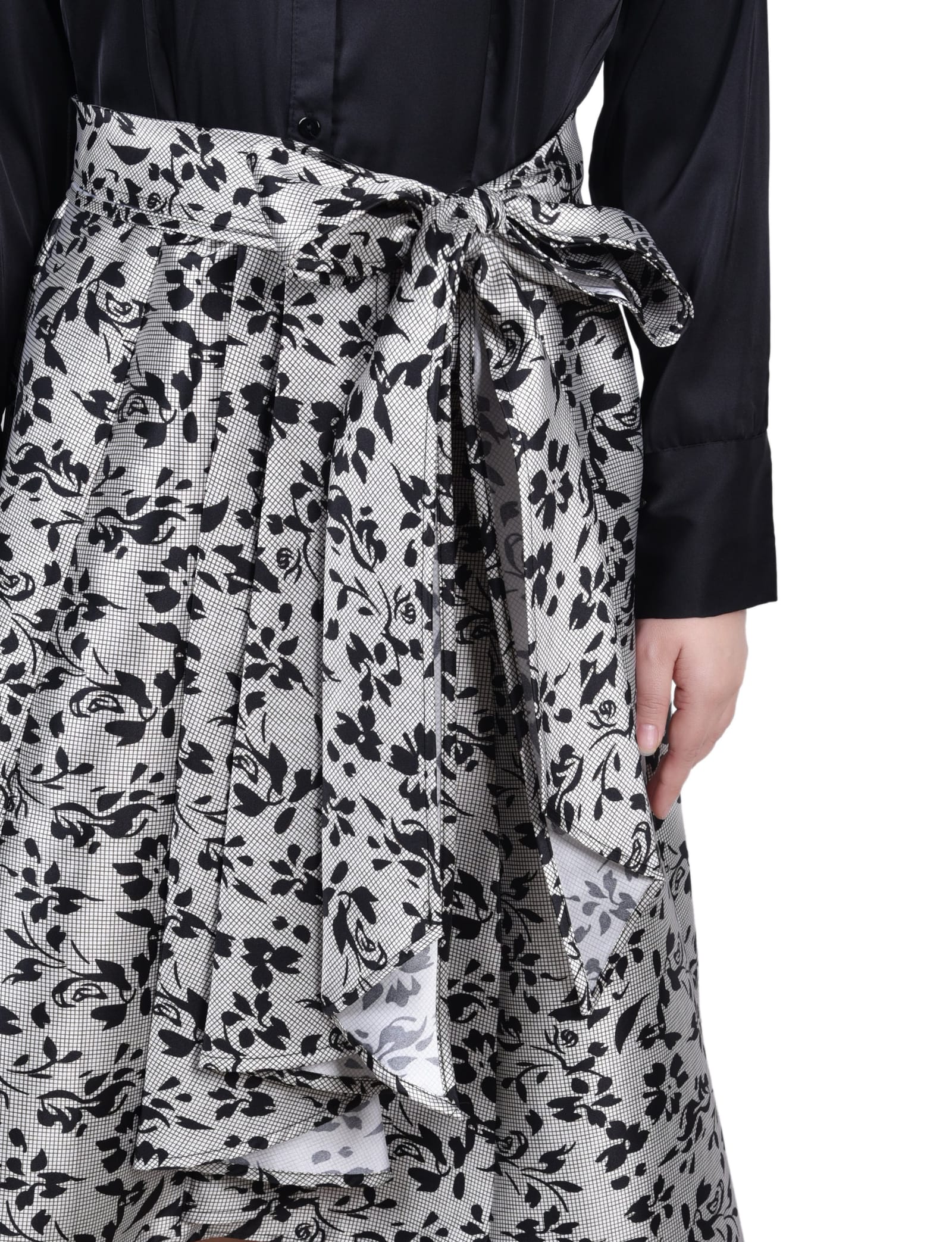 Petite Satin/Mikado Dress thumbnail 3