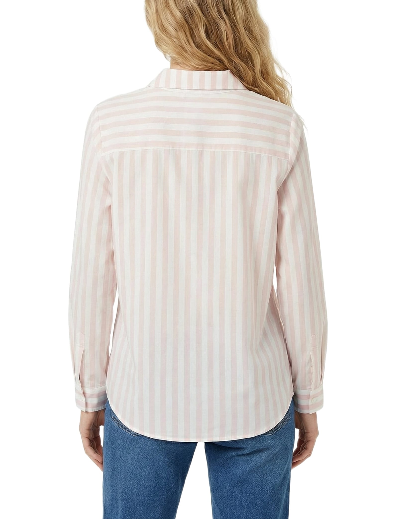 Long Sleeve Blouse with Chest Pocket thumbnail 4