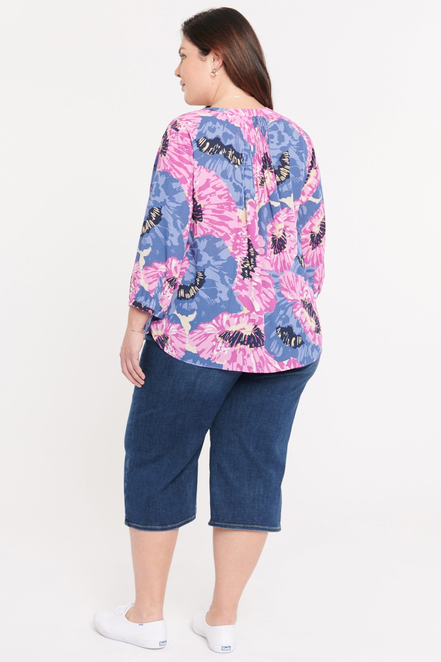 Pintuck Blouse in Plus Size thumbnail 5