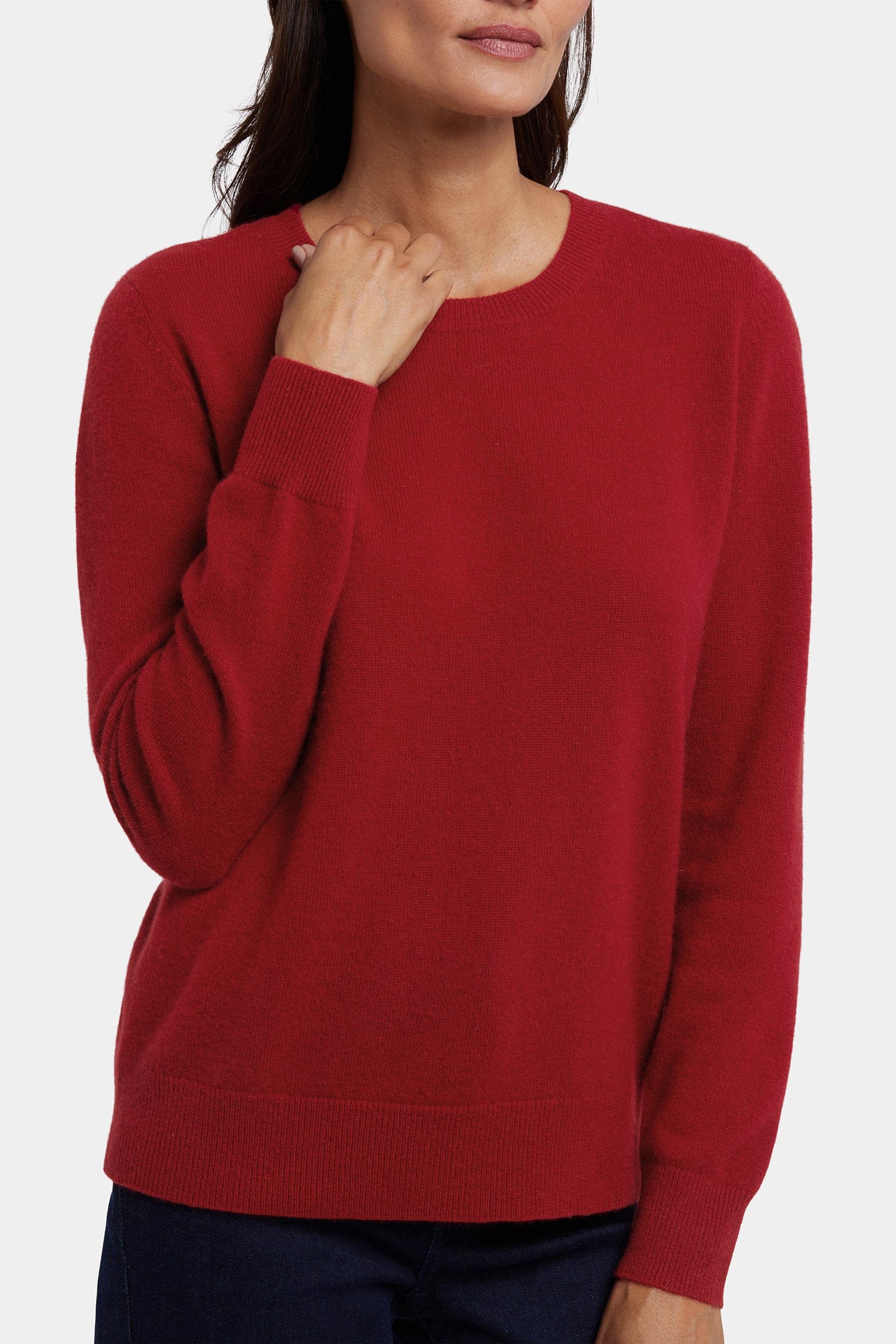 Cashmere Essential Crewneck Sweater thumbnail 5