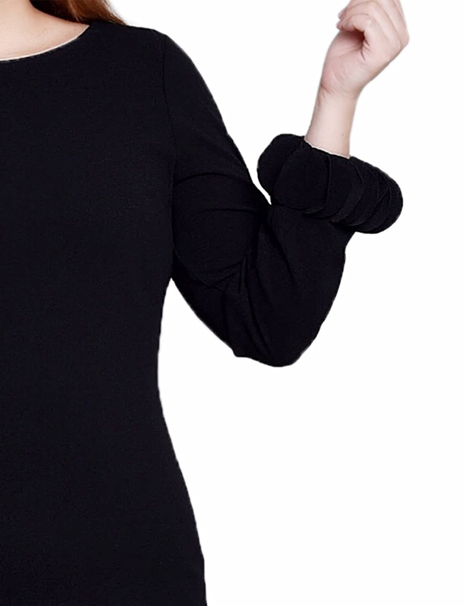 Long Sleeve Scuba Dress thumbnail 3