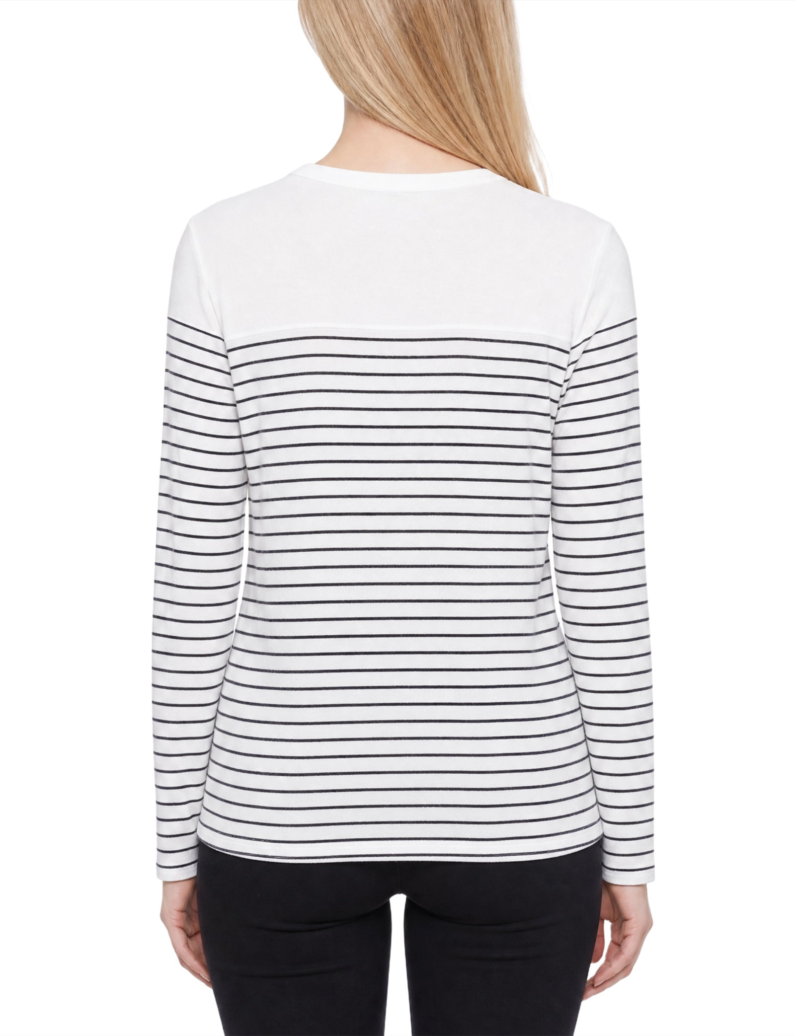 Long Sleeve Ribbon Design Pullover Top thumbnail 4