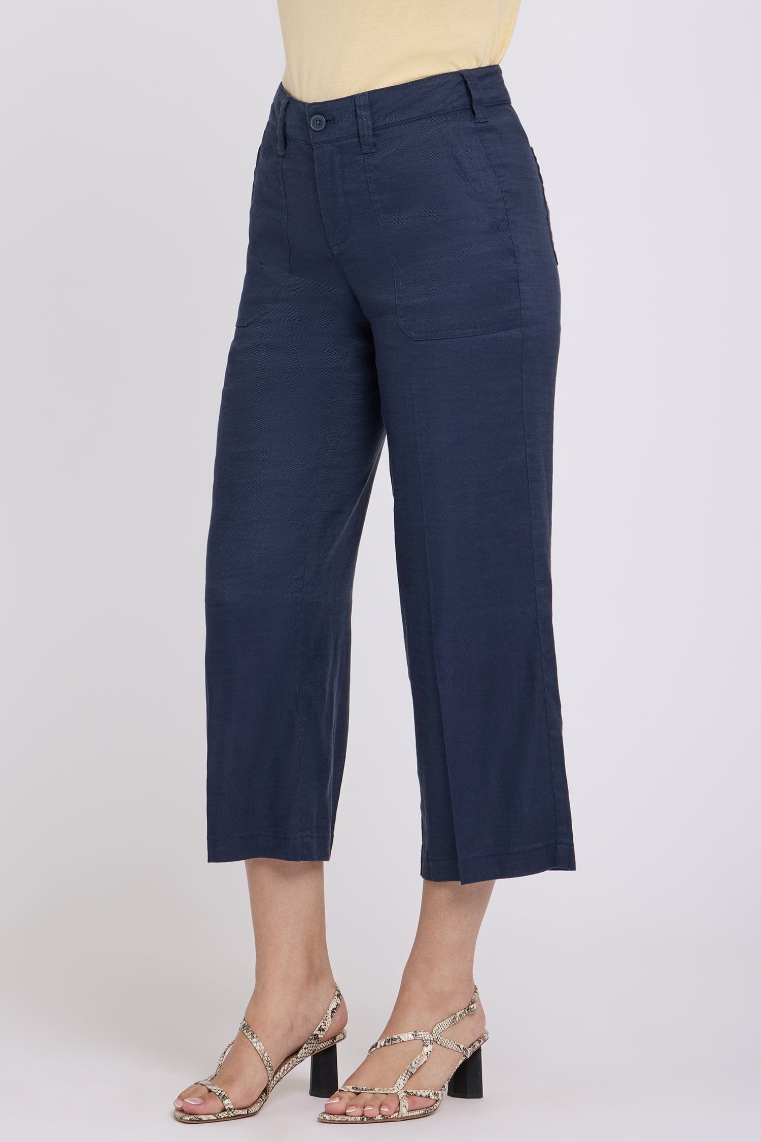 Wide Leg Cargo Capri Pants thumbnail 3