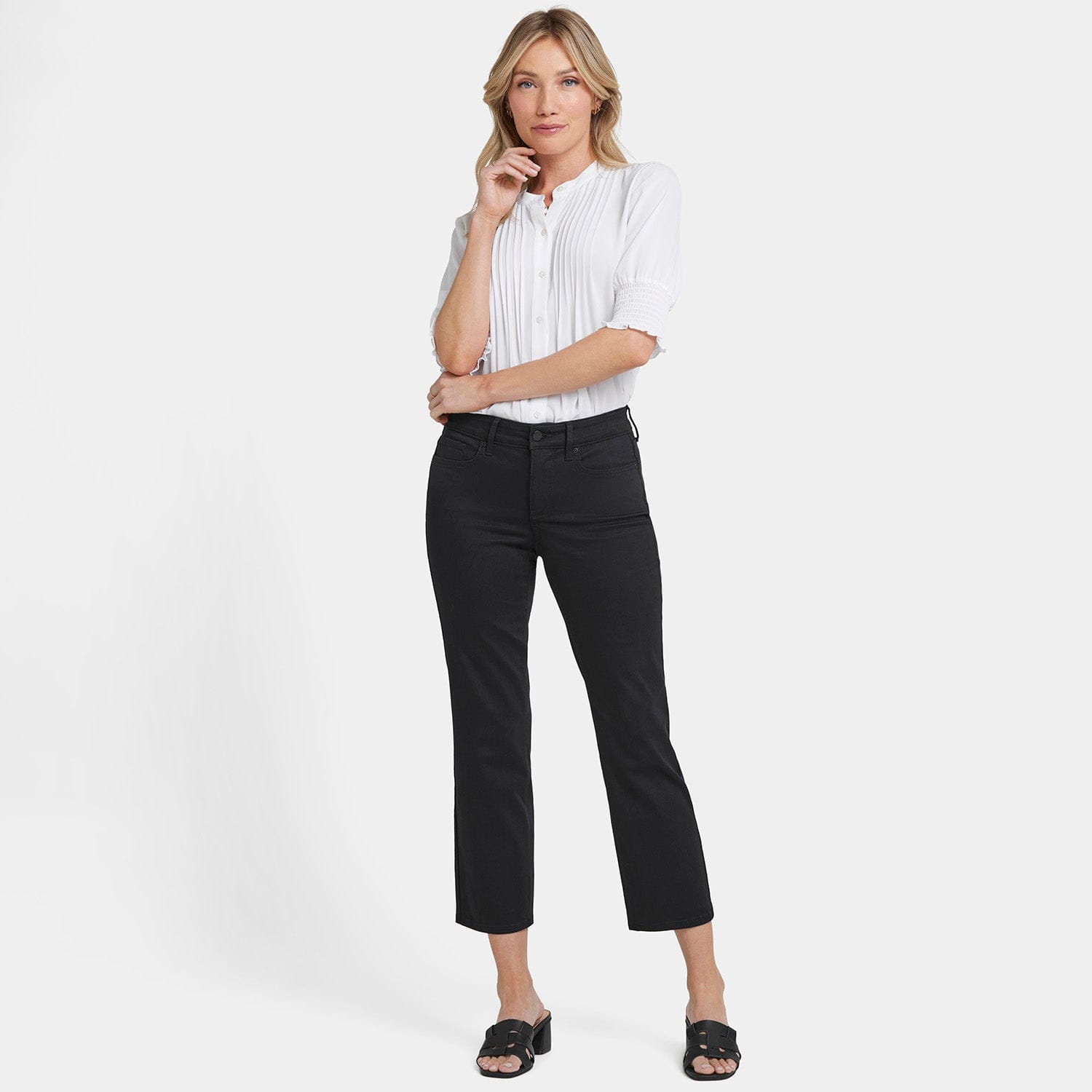 Marilyn Straight Ankle Jeans thumbnail 7