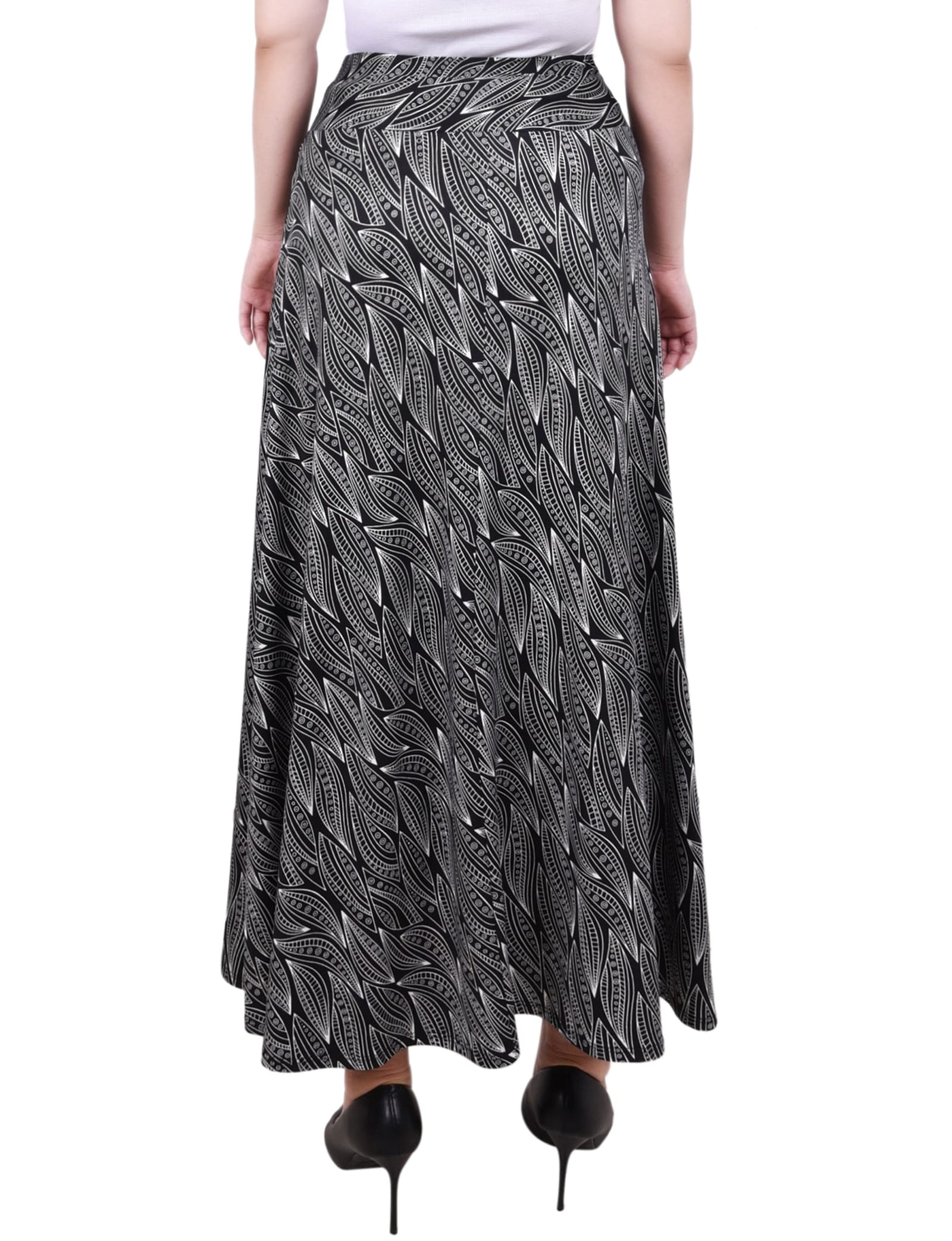 Maxi Skirt with Sash Waist Tie thumbnail 4