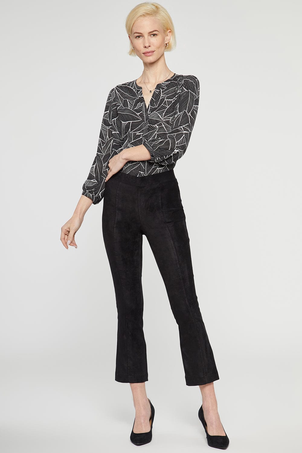 Slim Bootcut Pull-on Pants thumbnail 6