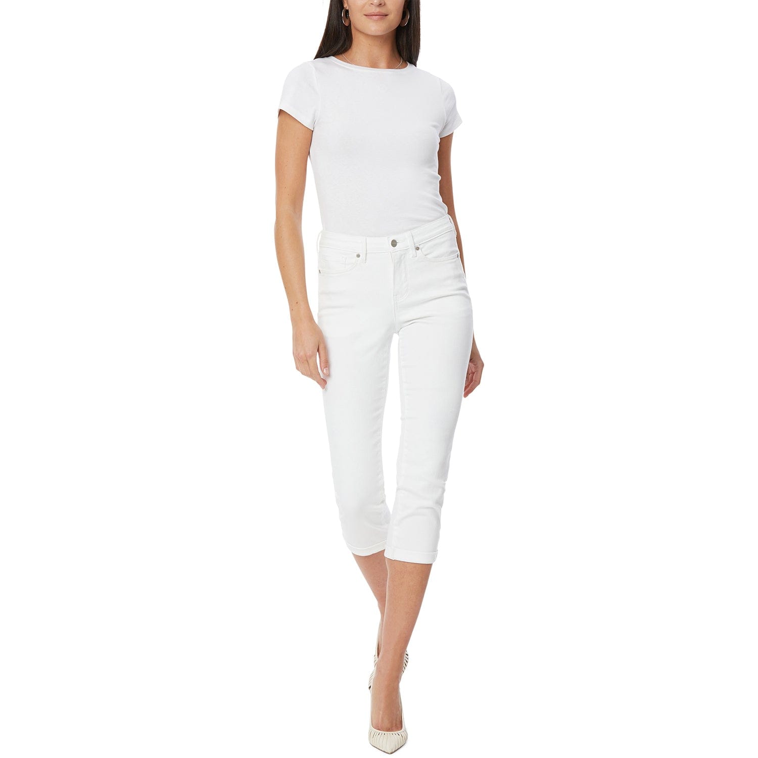 Chloe Skinny Capri Jeans in Petite thumbnail 4