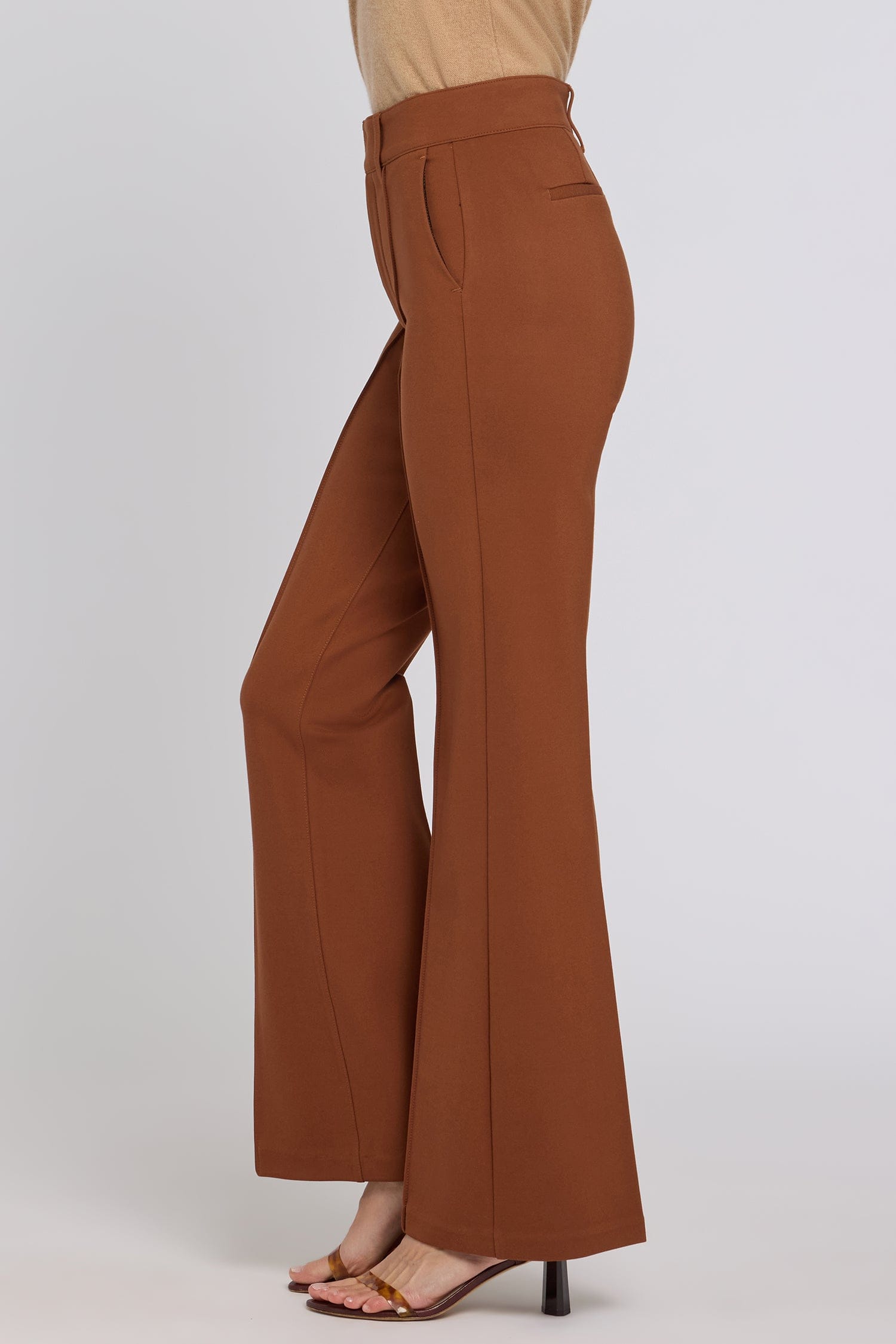 High Rise Bootcut Trouser Pants thumbnail 6