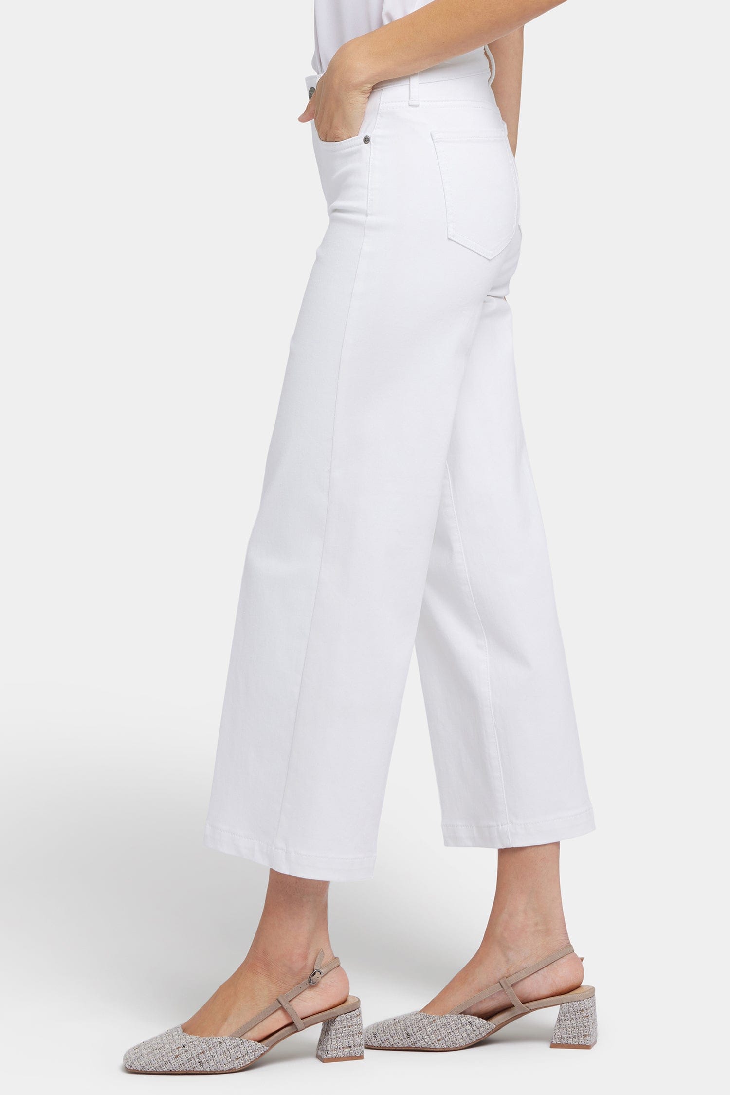 Teresa Wide Leg Ankle Jeans thumbnail 3