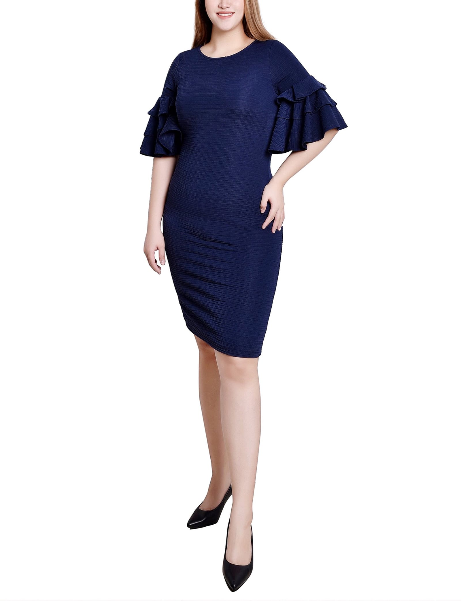 Bolero Sleeve Body Con Dress thumbnail 2
