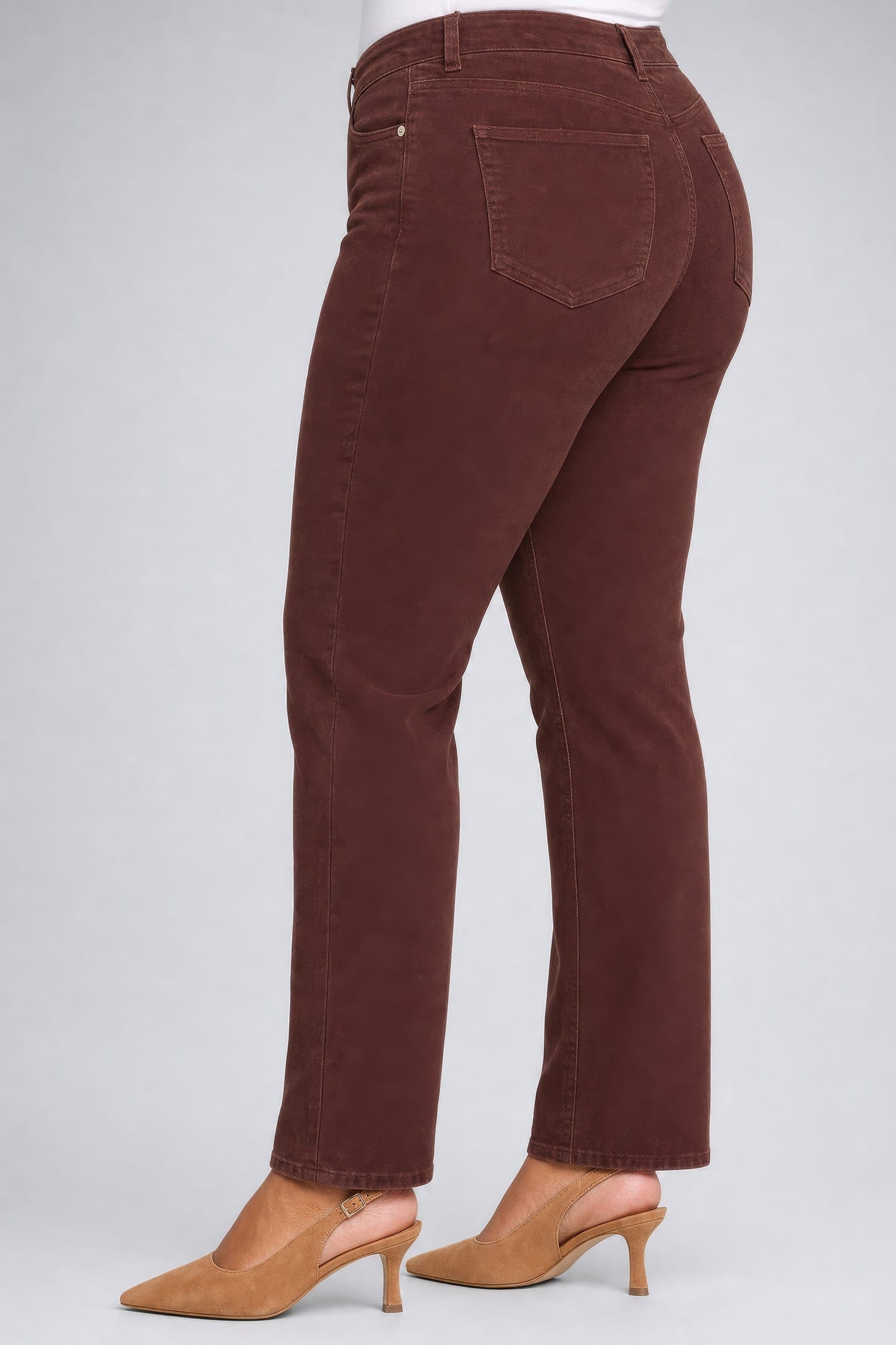 Marilyn Straight Pants in Plus Size thumbnail 3