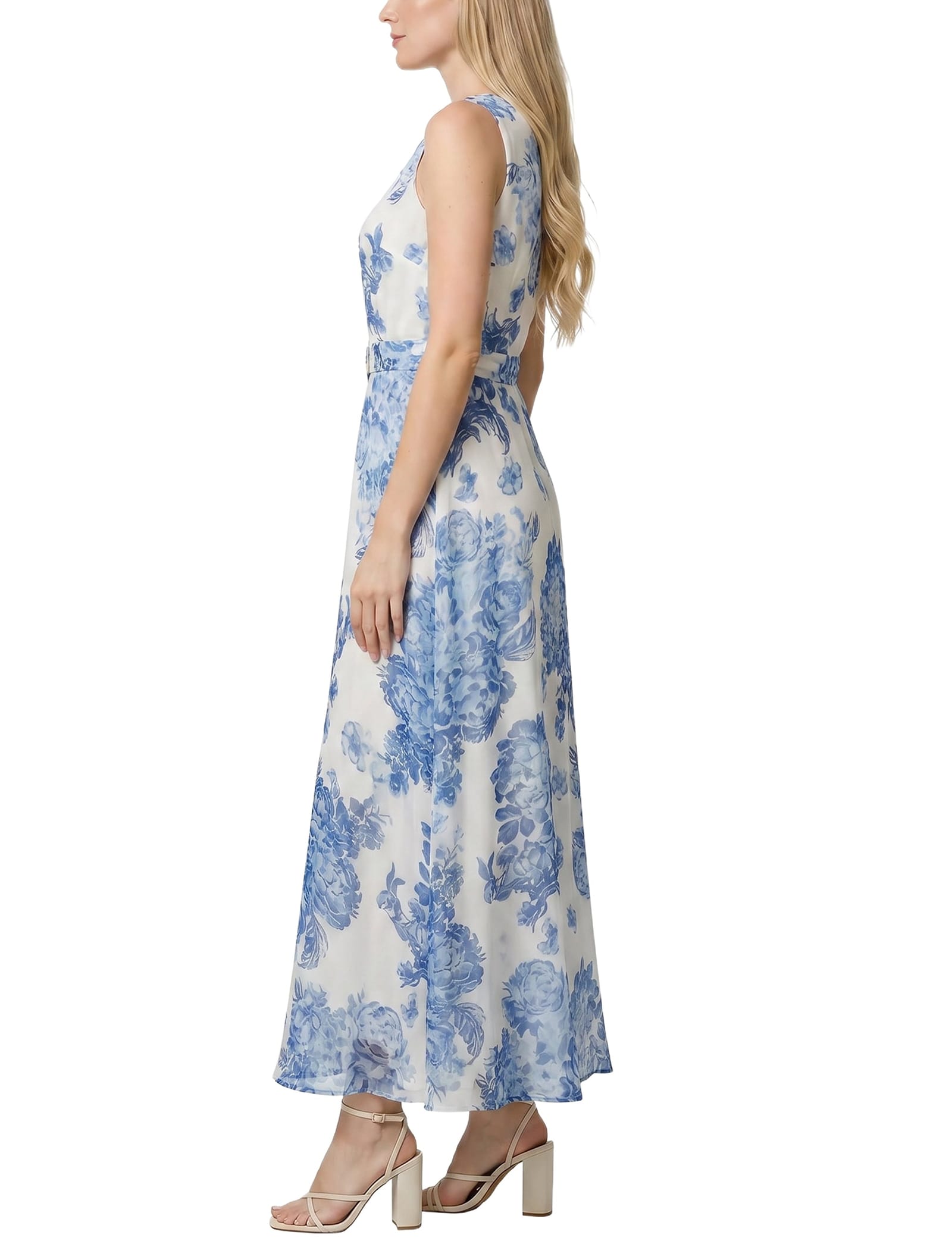 Petite Sleeveless Chiffon Maxi Dress thumbnail 2