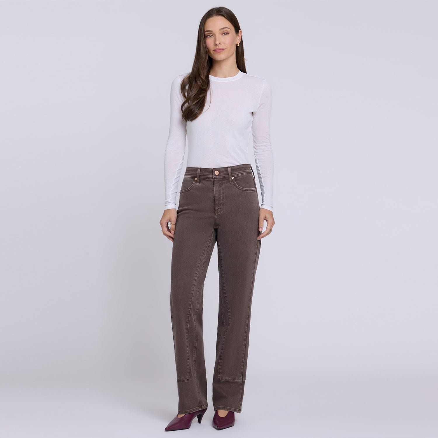 Brooke Loose Straight Jeans in Petite thumbnail 6