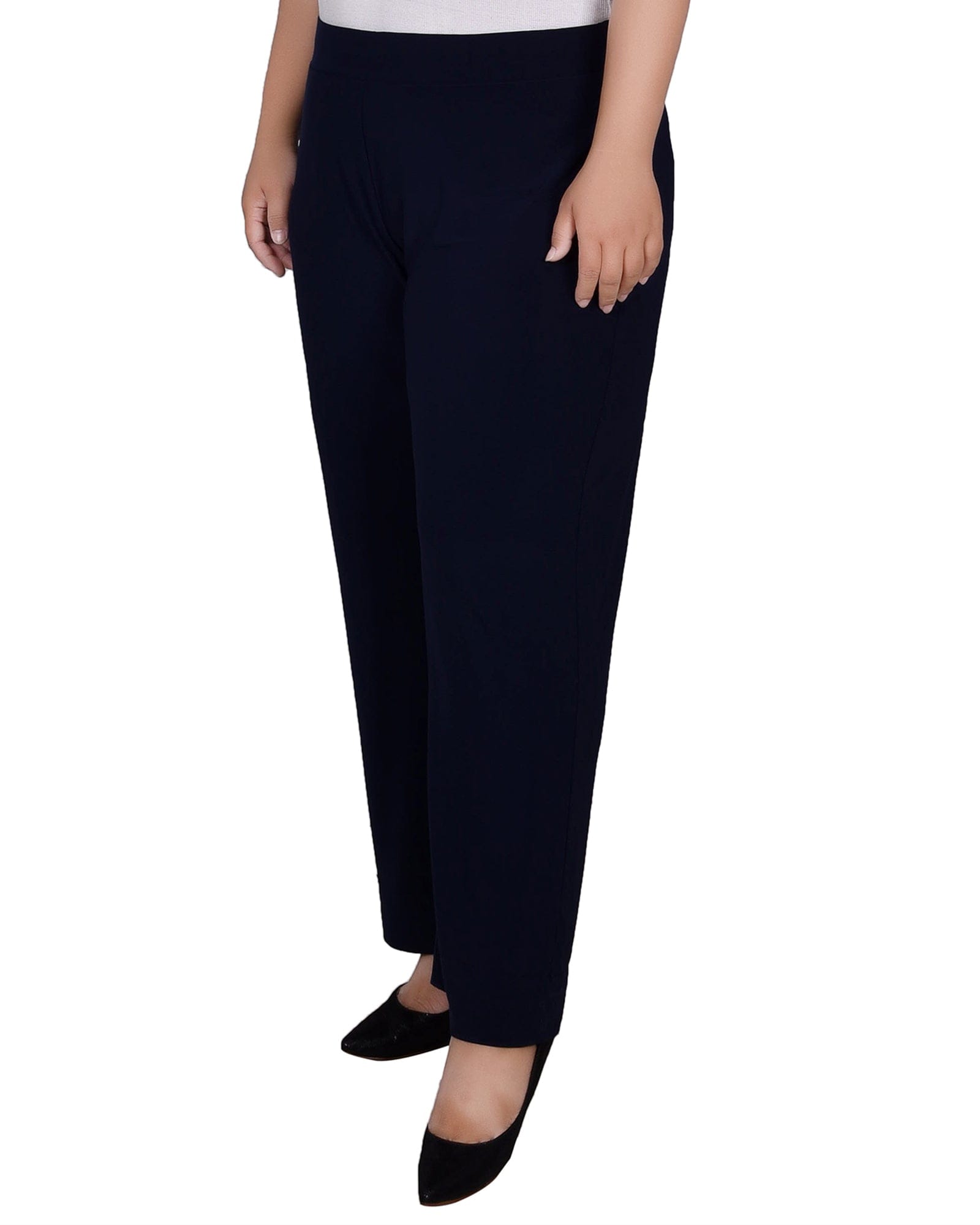 Plus Size Wide Waistband Palazzo Pants thumbnail 2