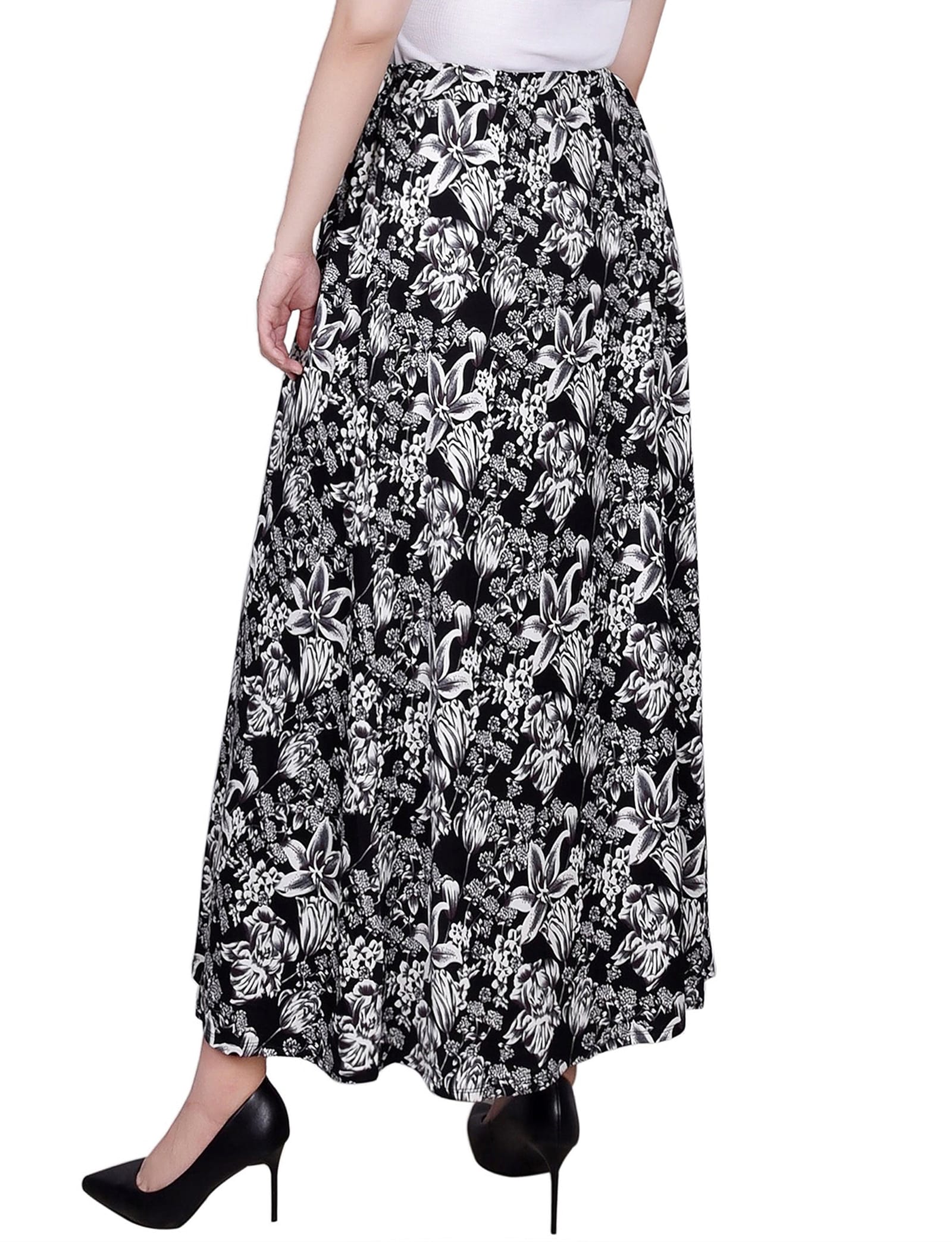Ring Detail Midi-Length Skirt thumbnail 4