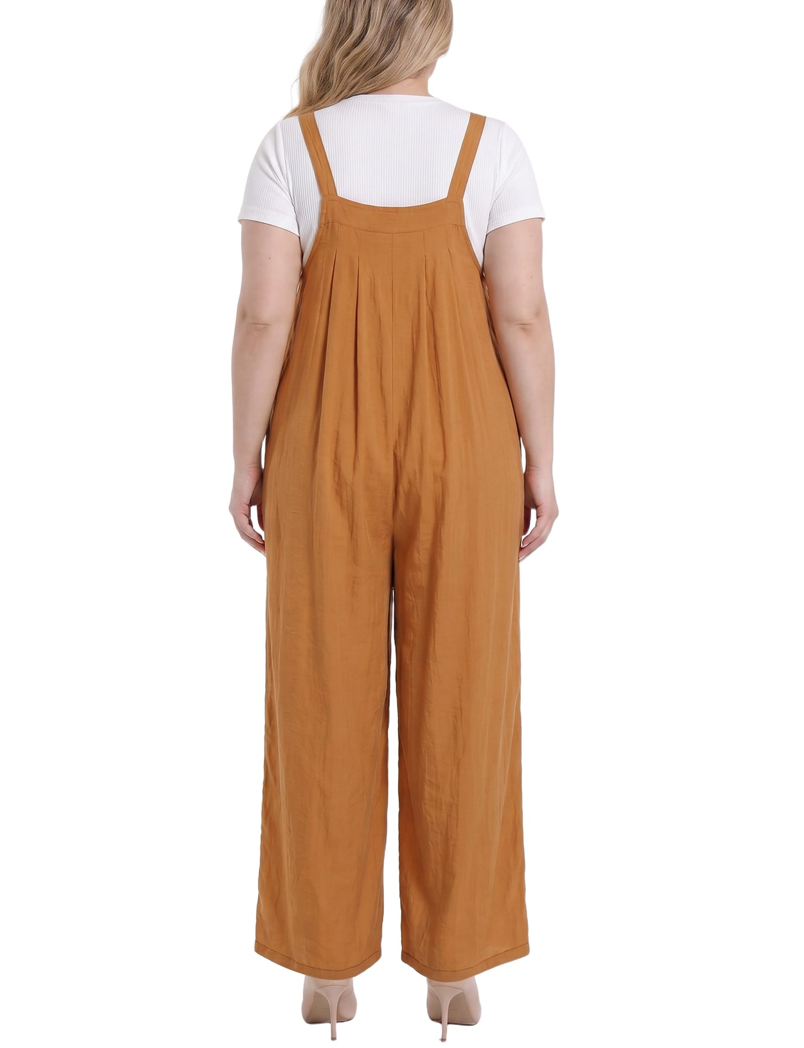 Plus Size Sleeveless Jumper Jumpsuit thumbnail 3