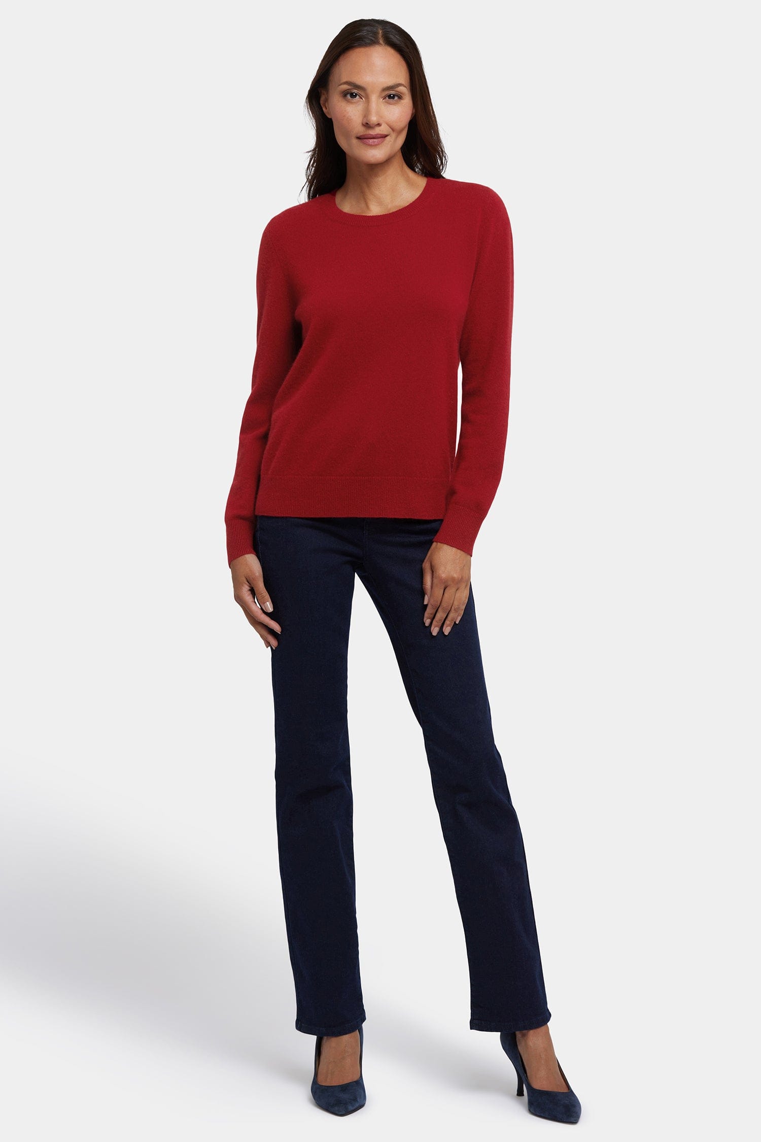 Cashmere Essential Crewneck Sweater thumbnail 4