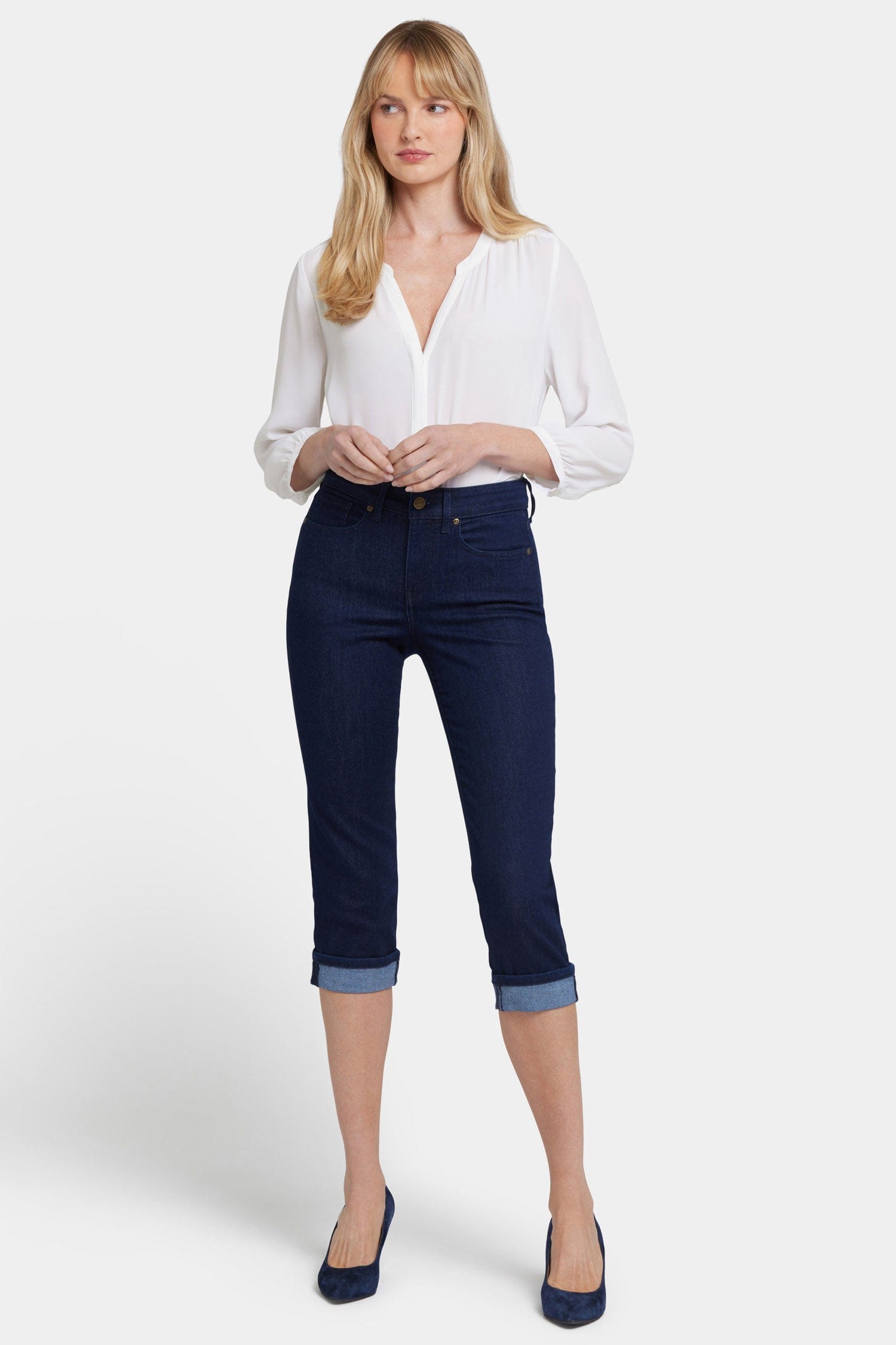 Marilyn Straight Crop Jeans thumbnail 4