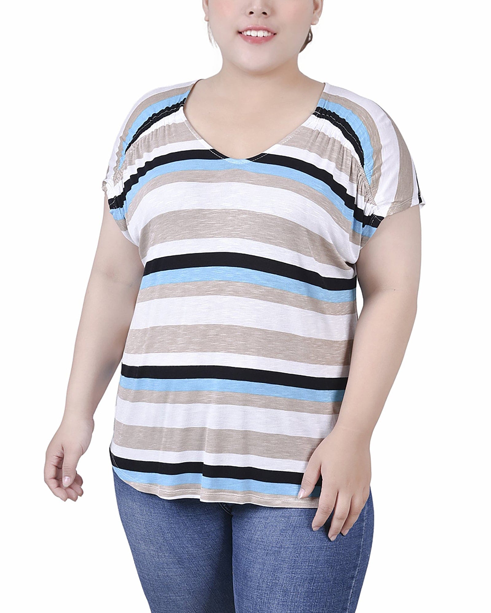 Turquoise Multi Stripe / 3x