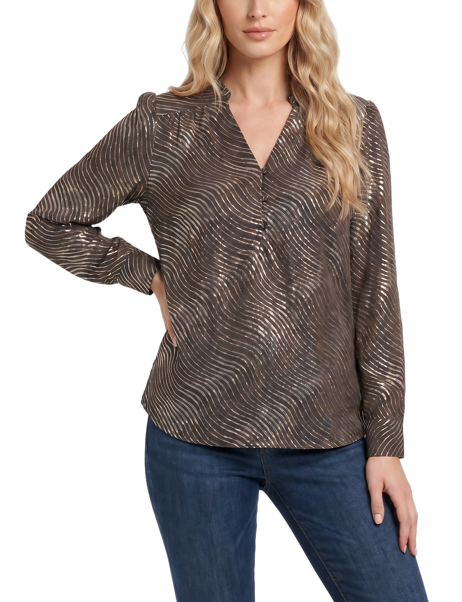 Dark Brown Silver / M
