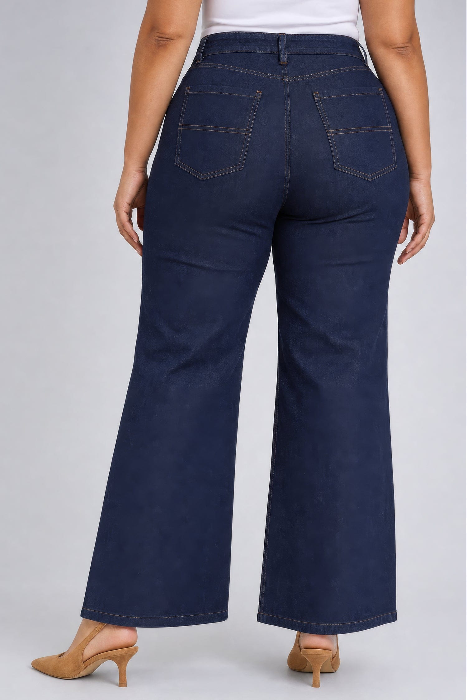 Mia Palazzo Jeans in Plus Size thumbnail 3