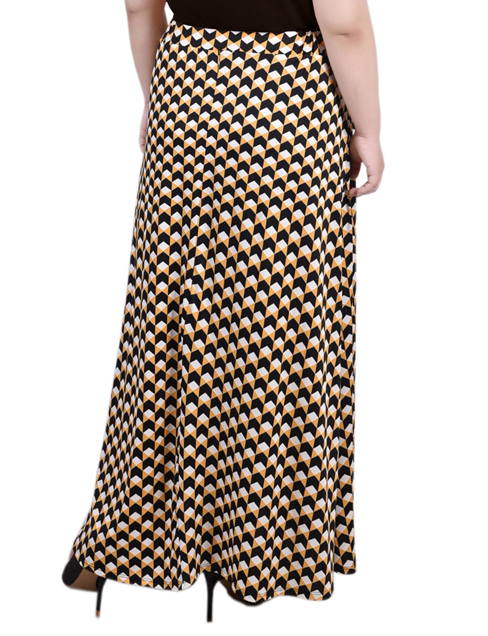 Plus Size Maxi Length Skirt thumbnail 3