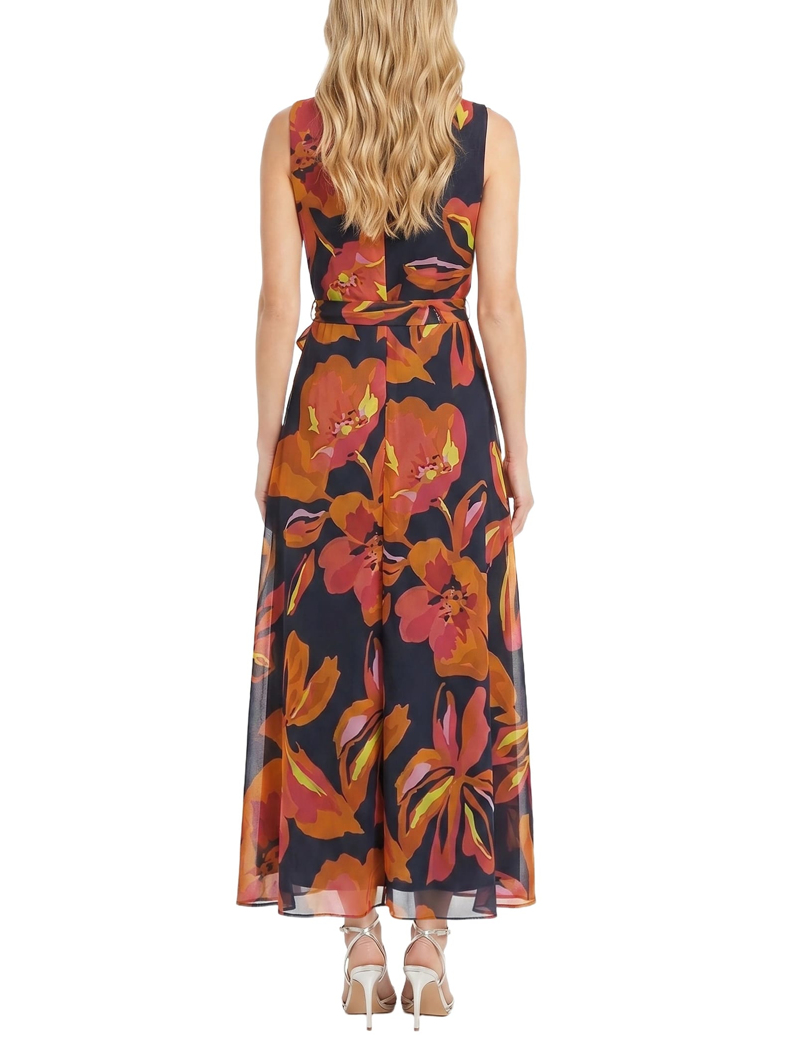 Petite Sleeveless Chiffon Maxi Dress thumbnail 4