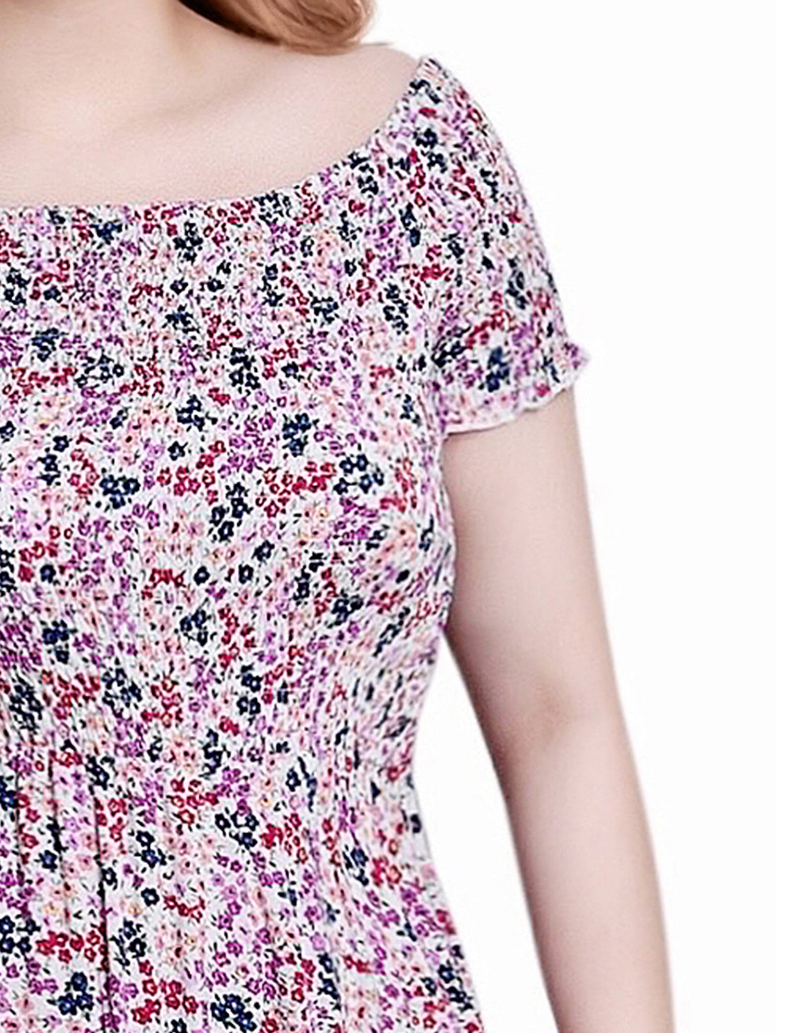 Smocked Bodice Maxi Dress thumbnail 3