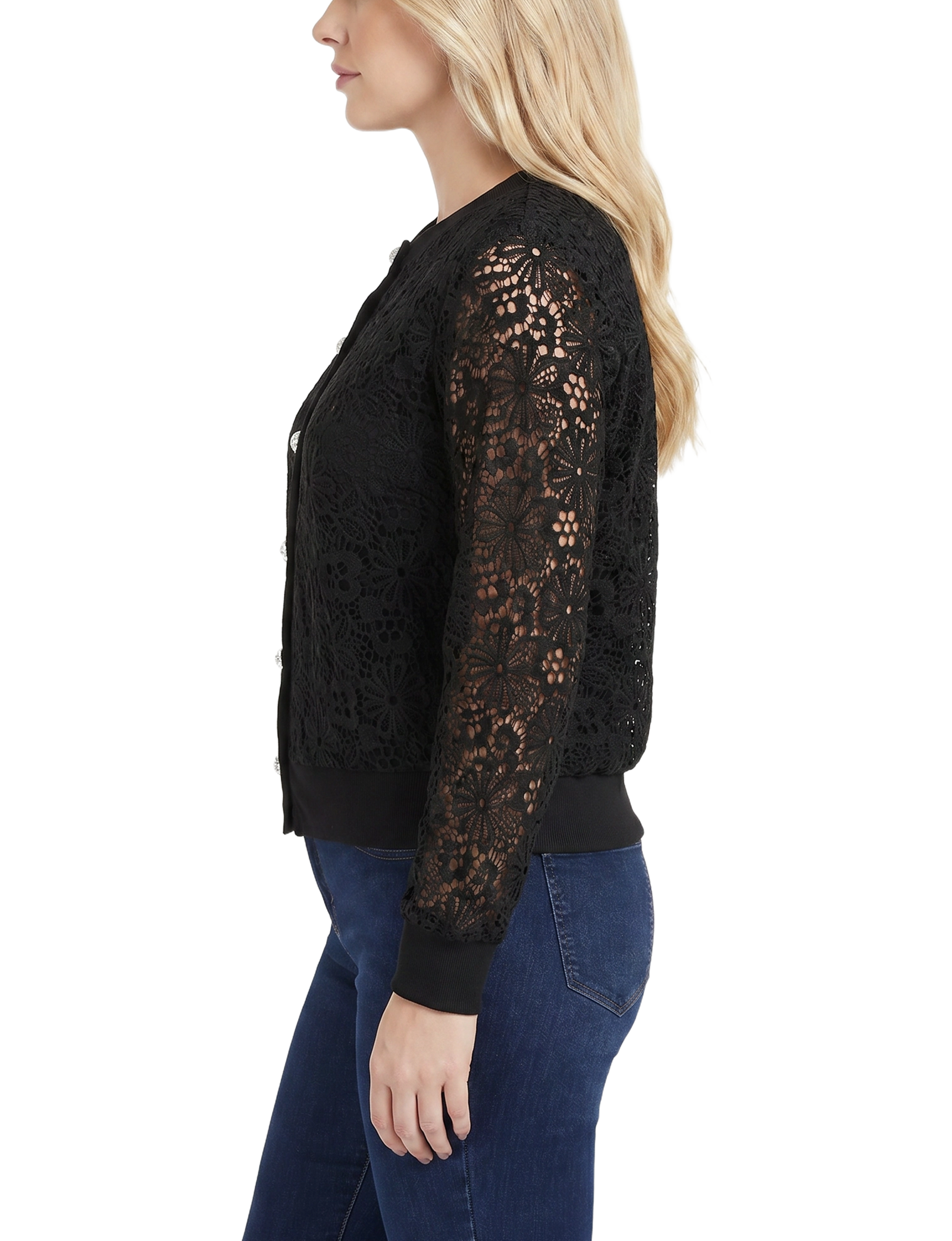 Long Sleeve Lace Blouse thumbnail 2