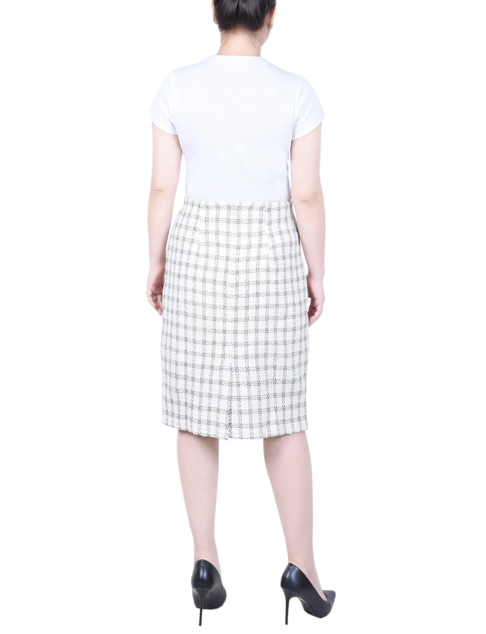 Petite Slim Double Knit Skirt thumbnail 7