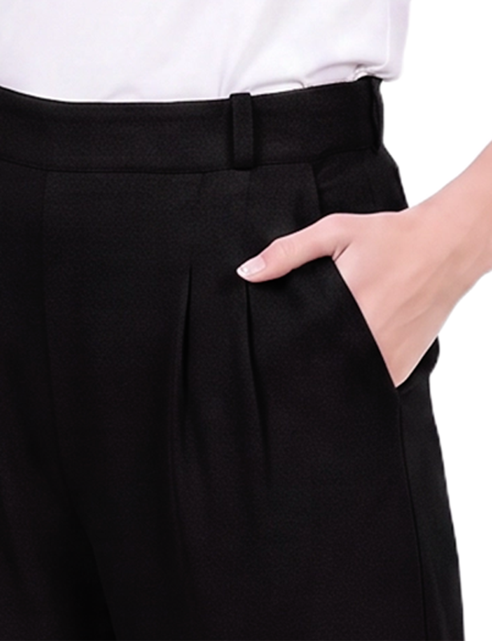 Pleat Front Knit Pants thumbnail 2
