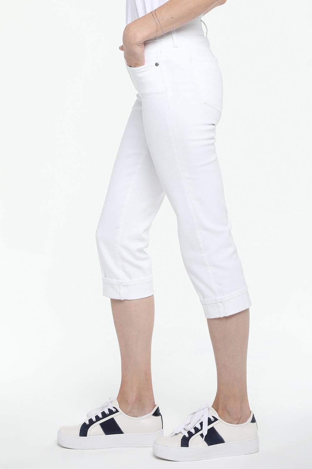 Marilyn Straight Crop Jeans in Petite thumbnail 3