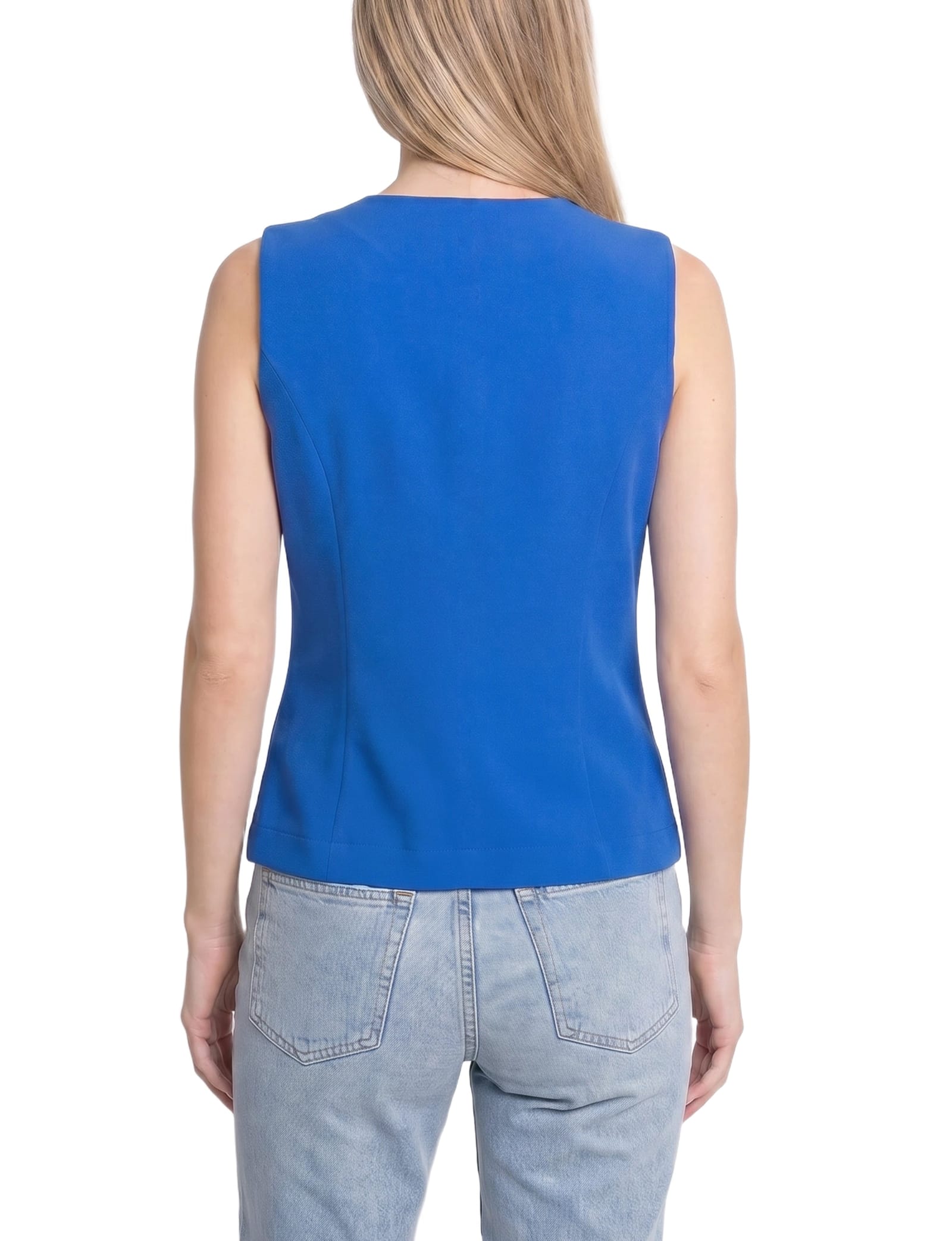 Sleeveless V-Neck Vest thumbnail 4