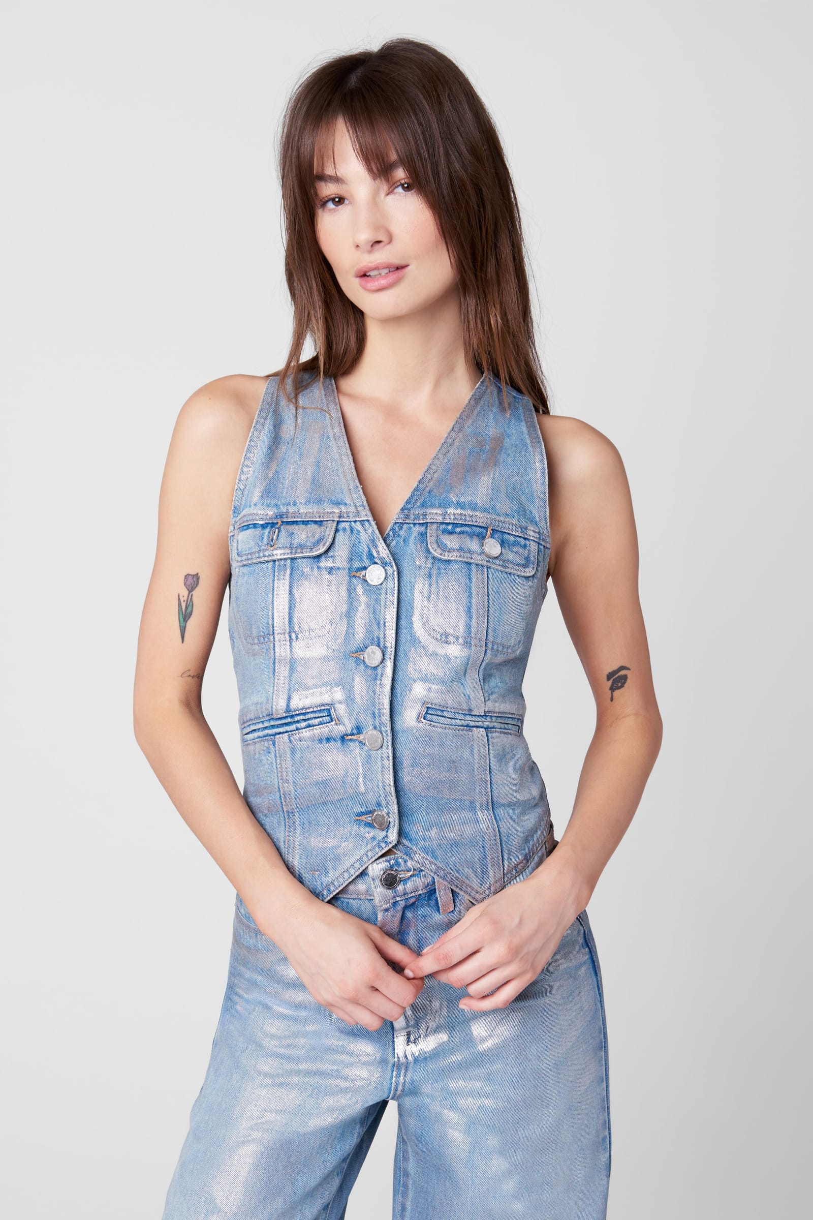 Silver Star Vest thumbnail 4