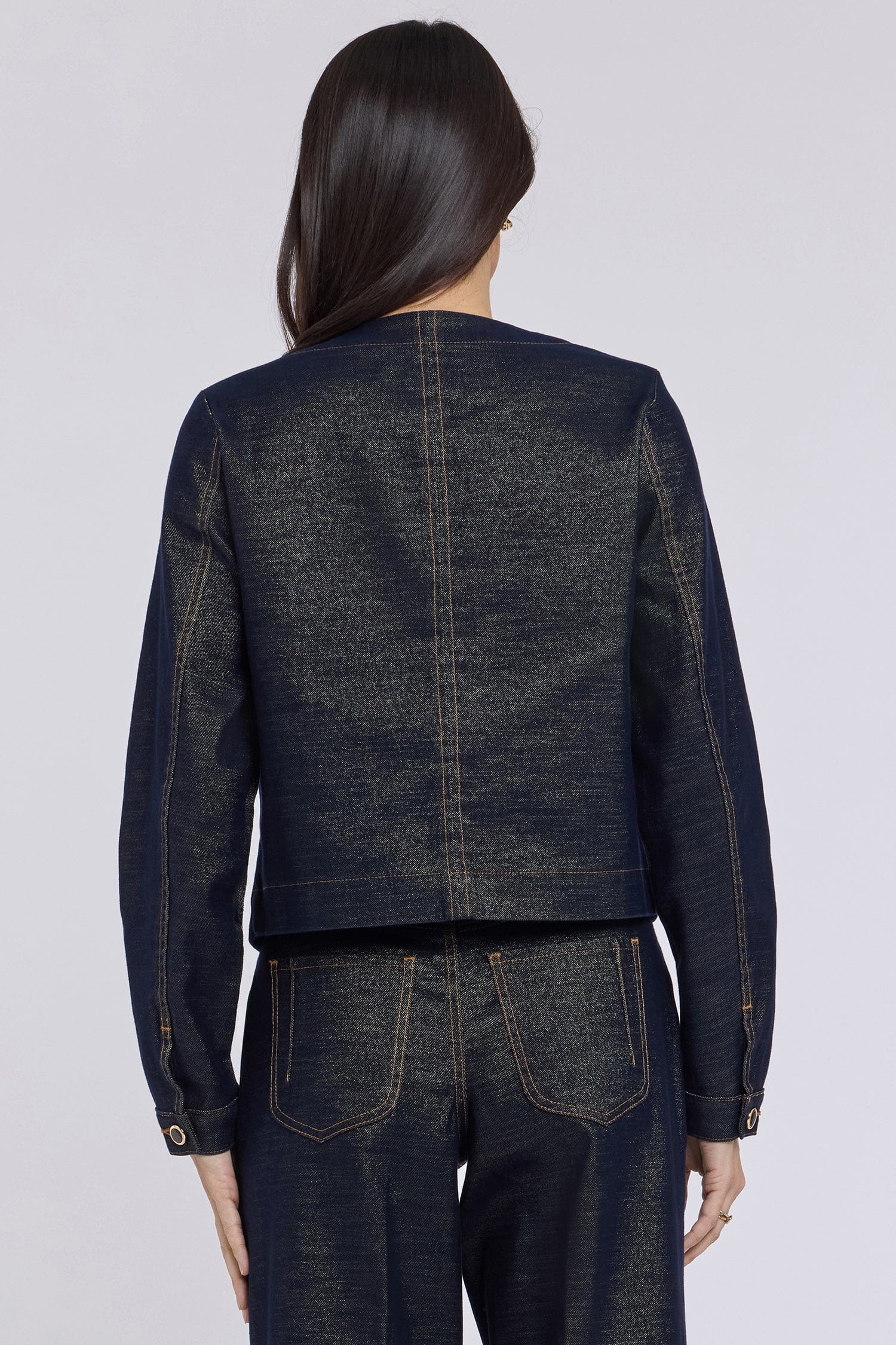 Cropped Denim Jacket thumbnail 2