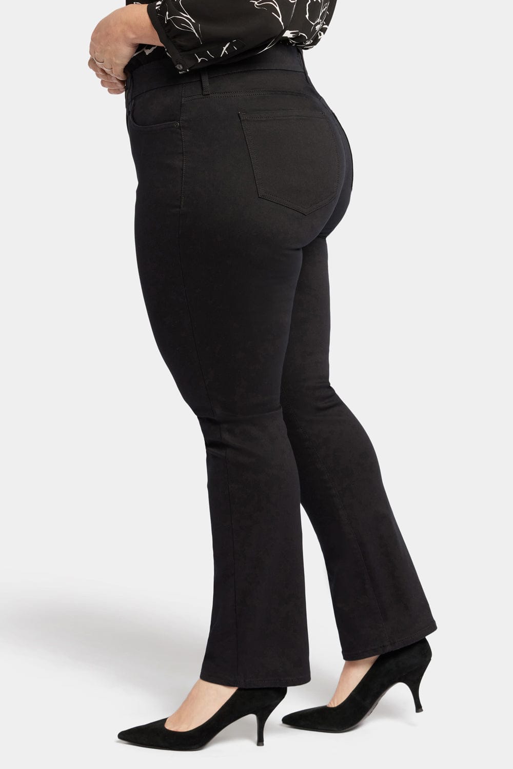 Waist-Match Marilyn Straight Jeans in Plus Size thumbnail 3