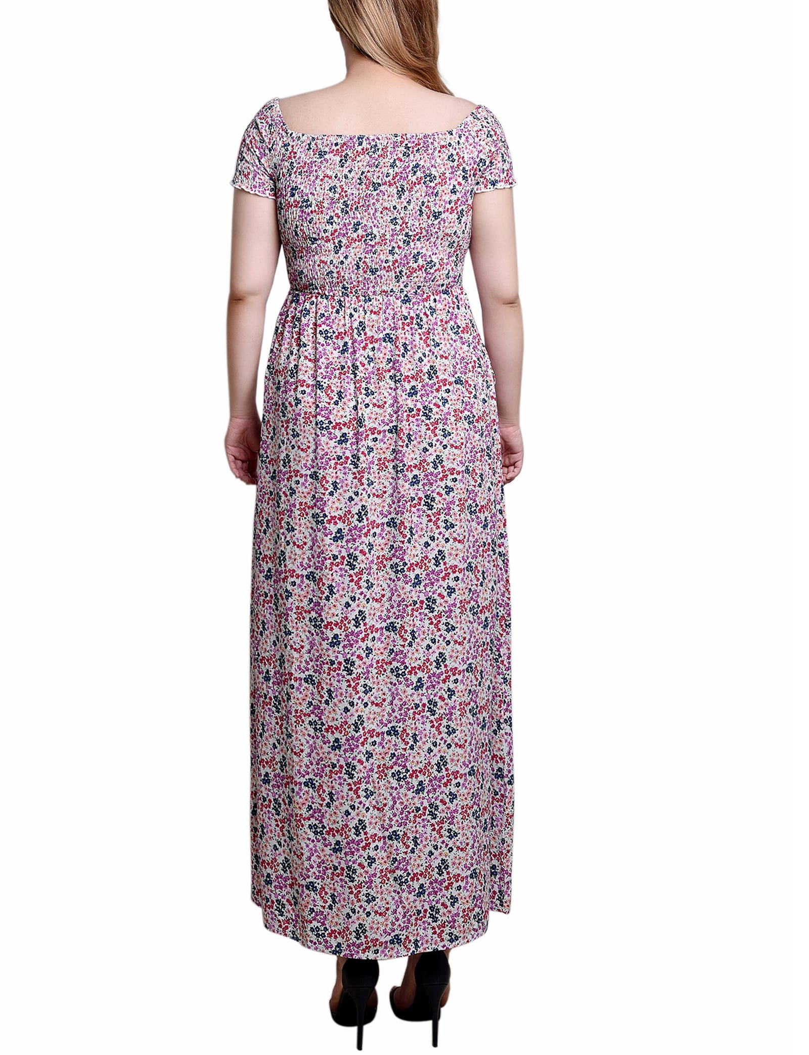 Smocked Bodice Maxi Dress thumbnail 4