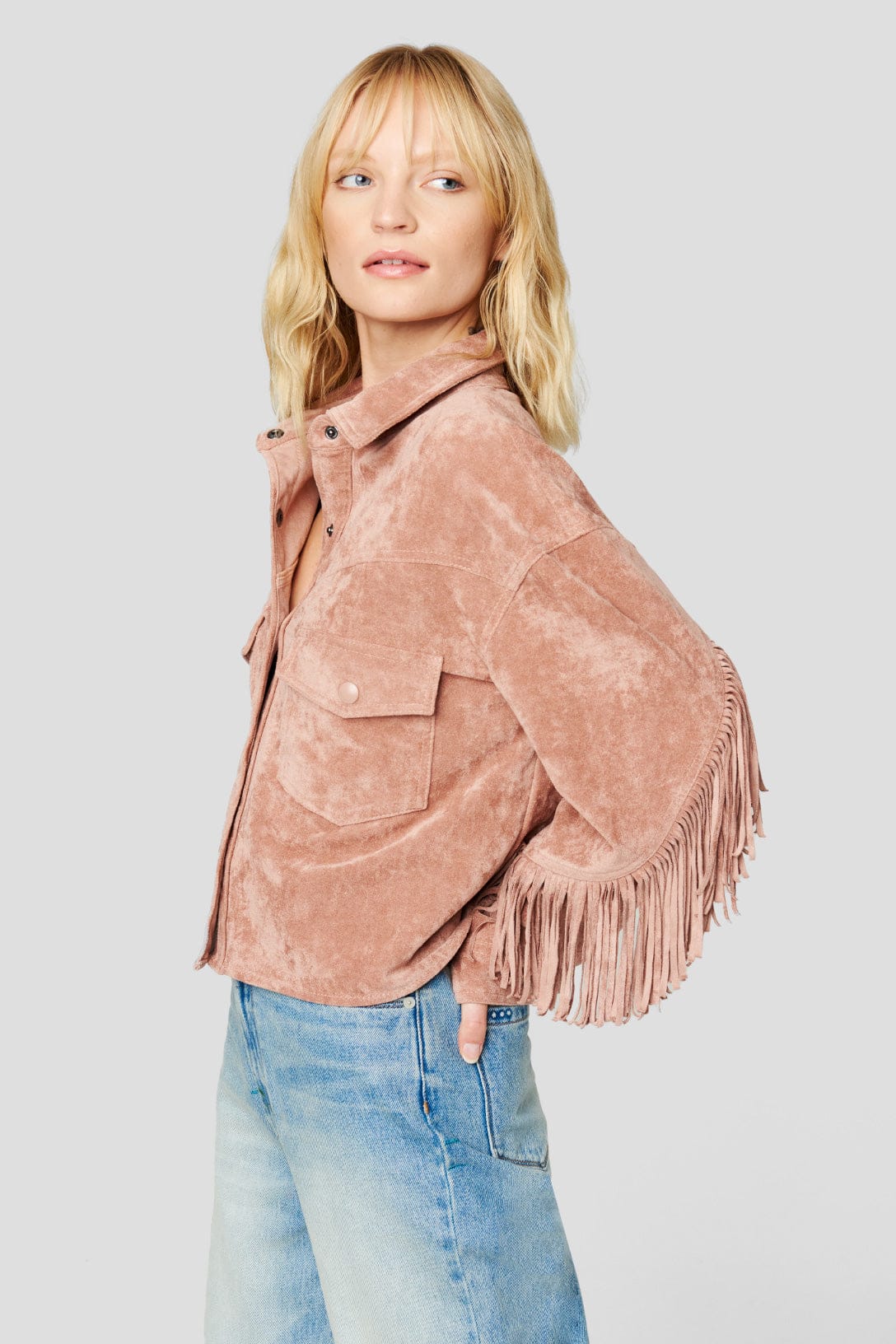 Dusty Rose Shacket thumbnail 3
