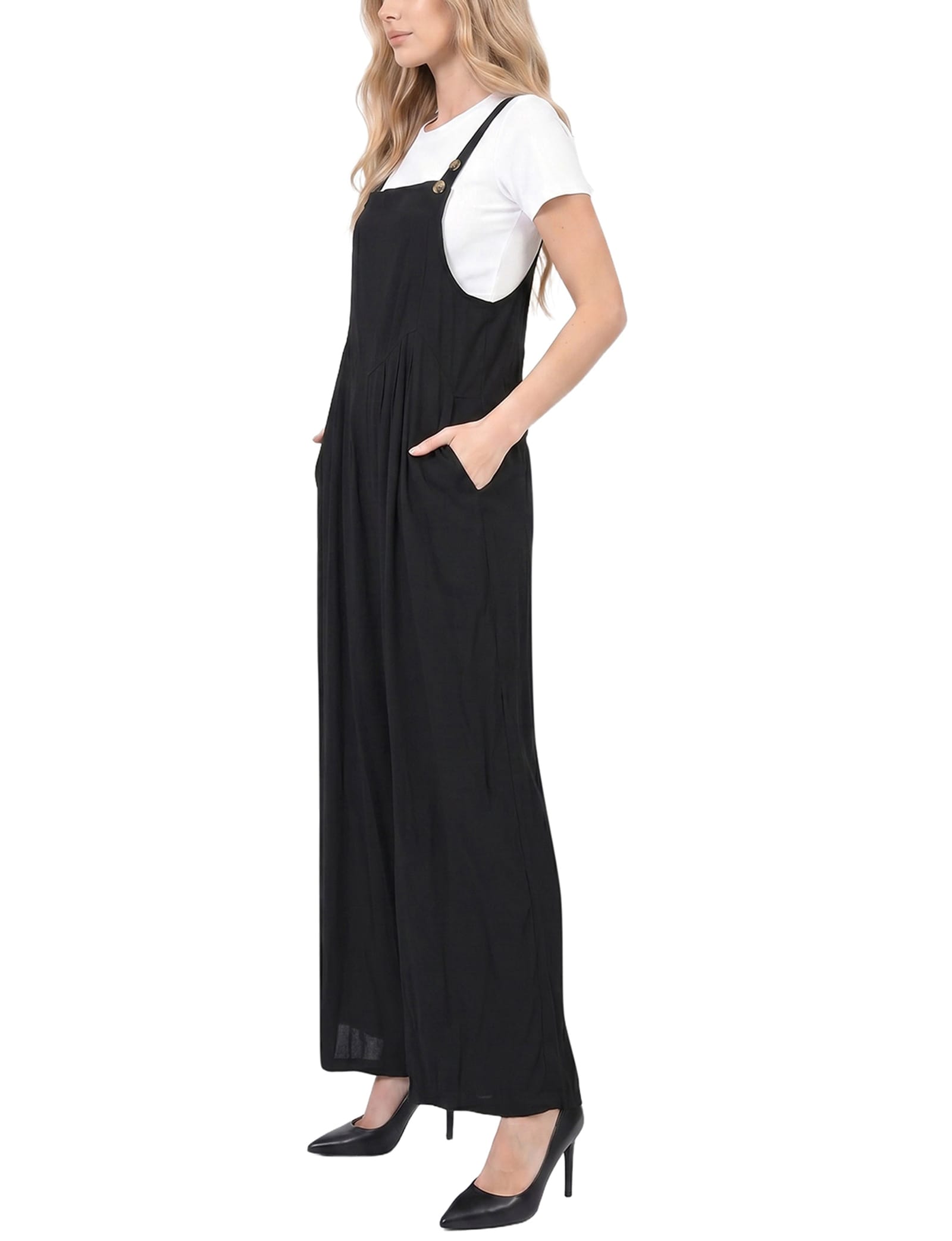Petite Sleeveless Jumper Jumpsuit thumbnail 2