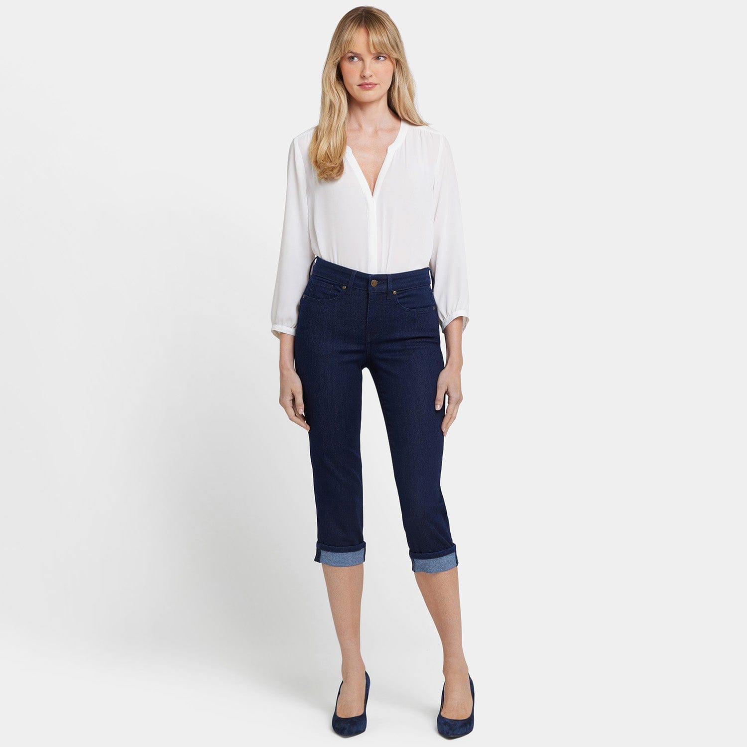 Marilyn Straight Crop Jeans thumbnail 7