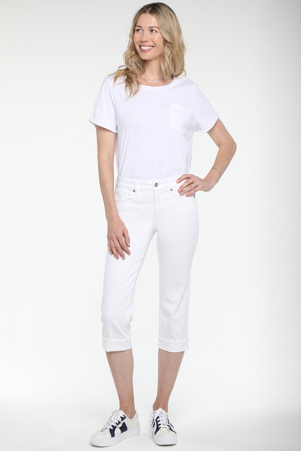 Marilyn Straight Crop Jeans in Petite thumbnail 4